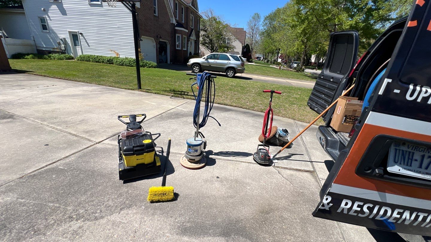 Hardwood Renewal  using Finish Em by Monster Clean