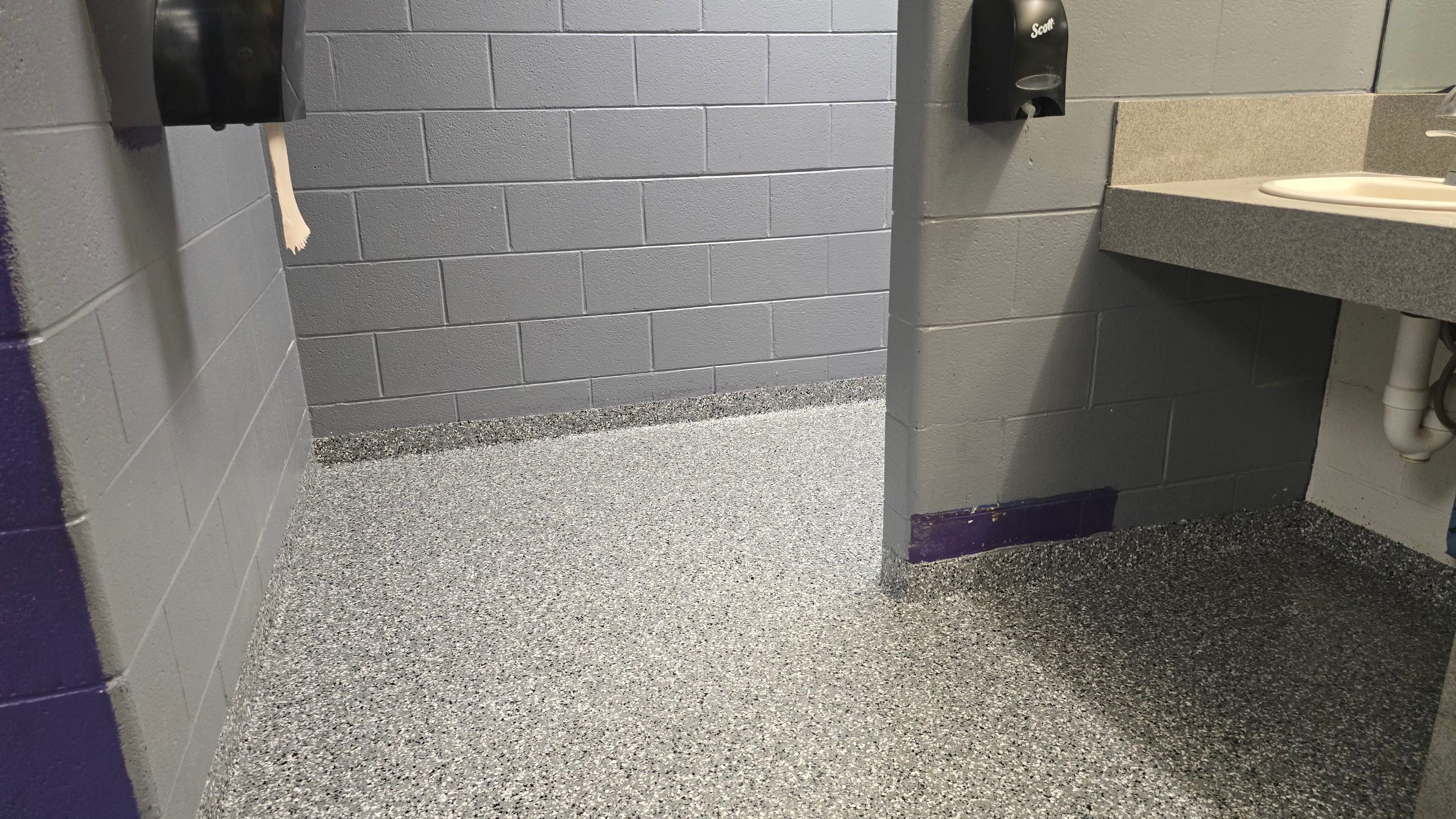Wombat vs High Traffic Bathroom Floors by Elite Floor Solutions