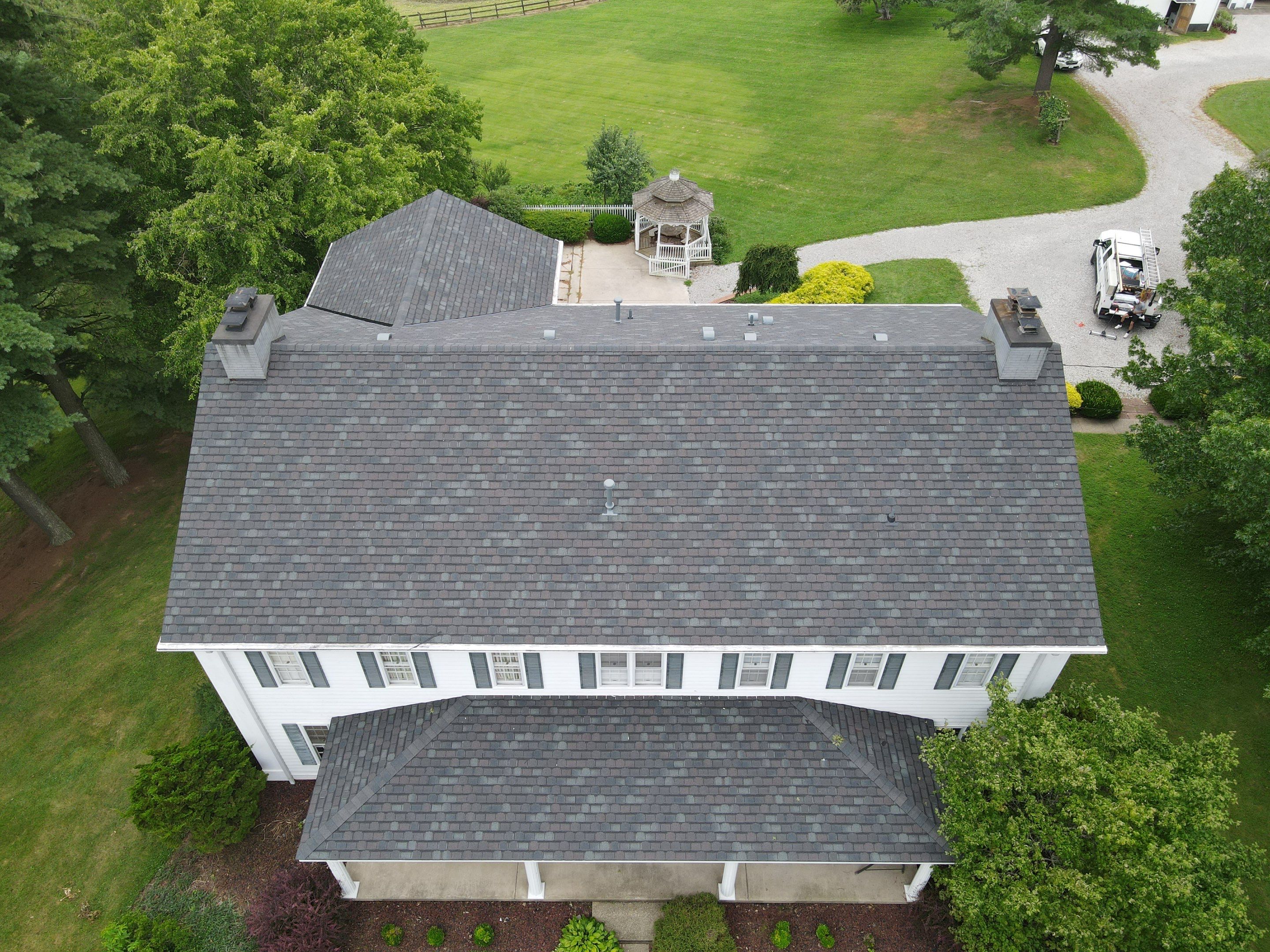 Residential Roofing Installation using GAF Timberline HDZ by Rainstoppers Roofing