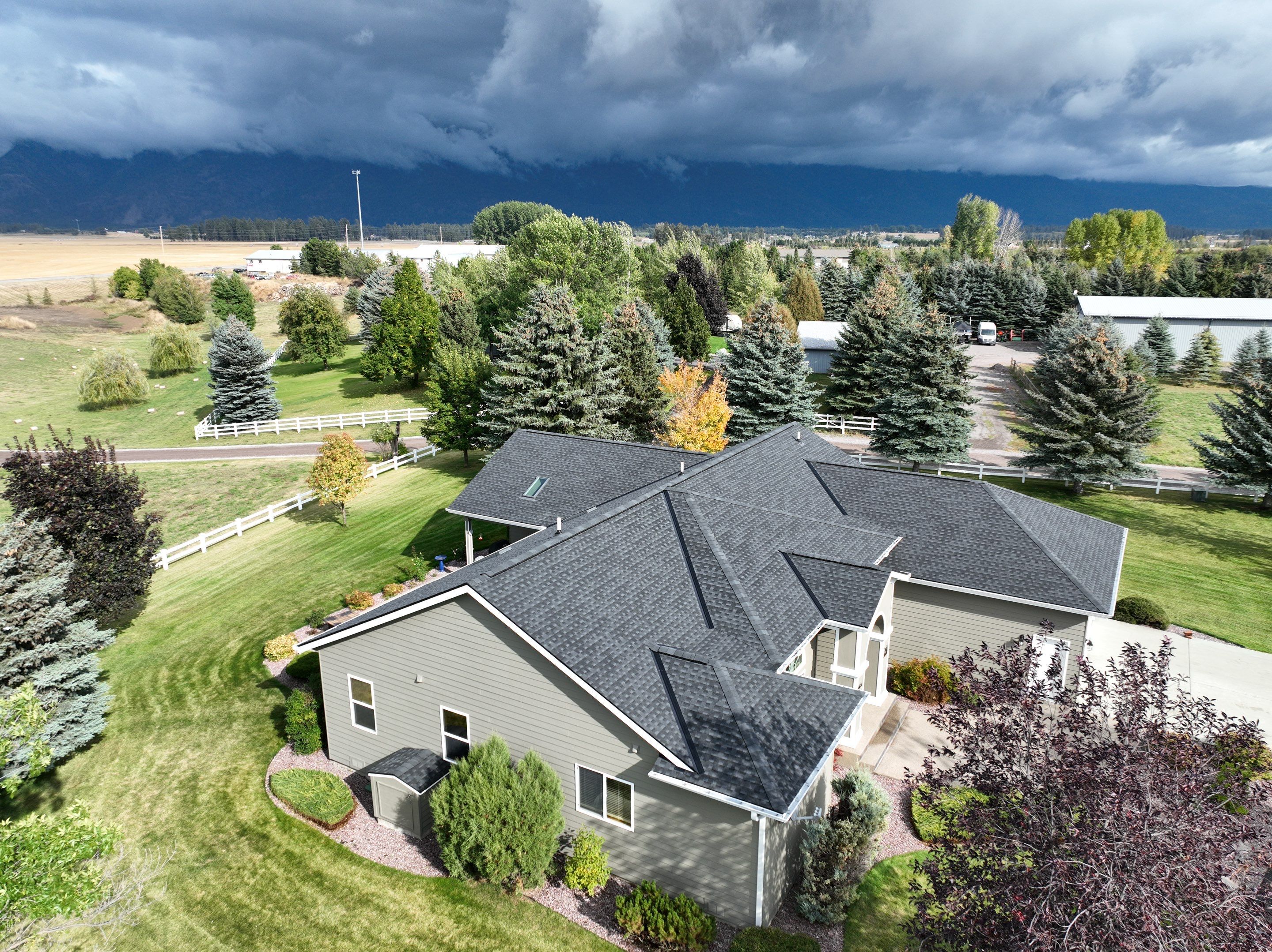 GAF Timberline HDZ - Charcoal by Montana Roofing Solutions