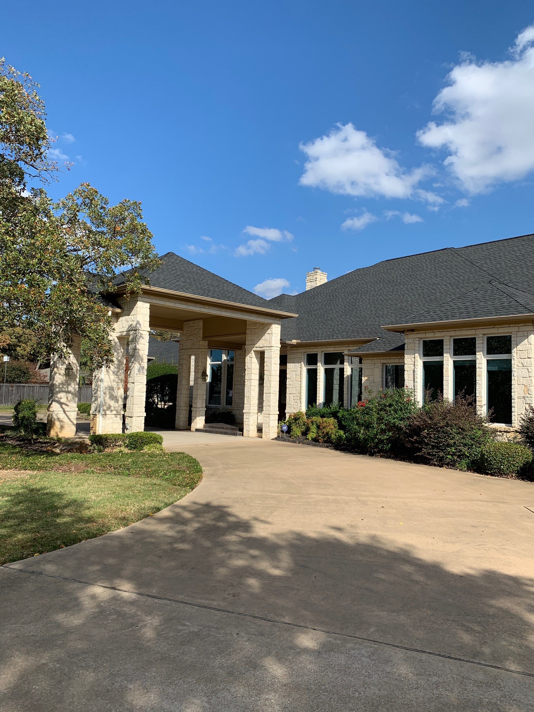 Huge Estate - Residential Roofing Installation using GAF Timberline HDZ Shingle System by First United Roofing & Construction