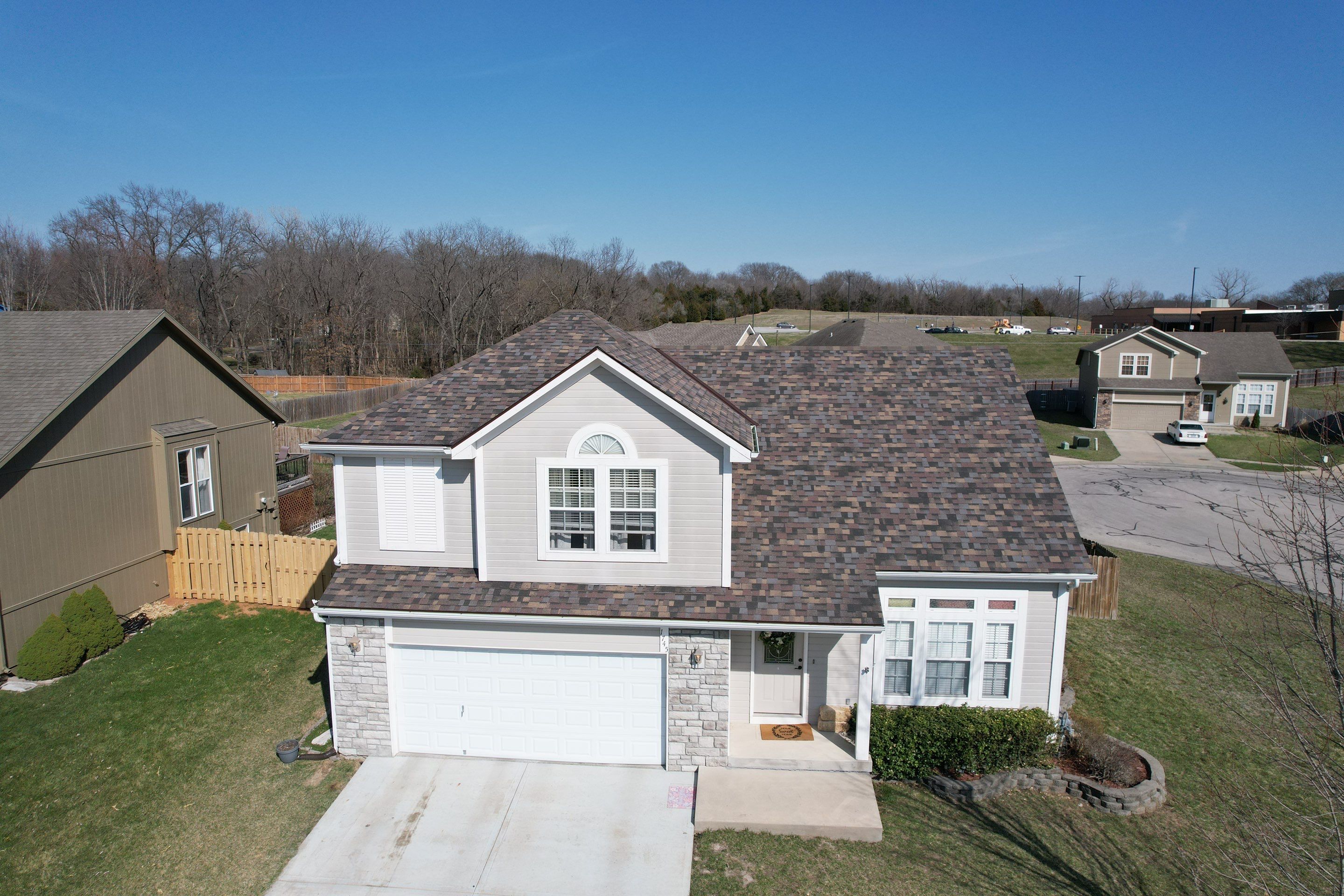 Project in Edwardsville by HT Roofing & Construction, INC