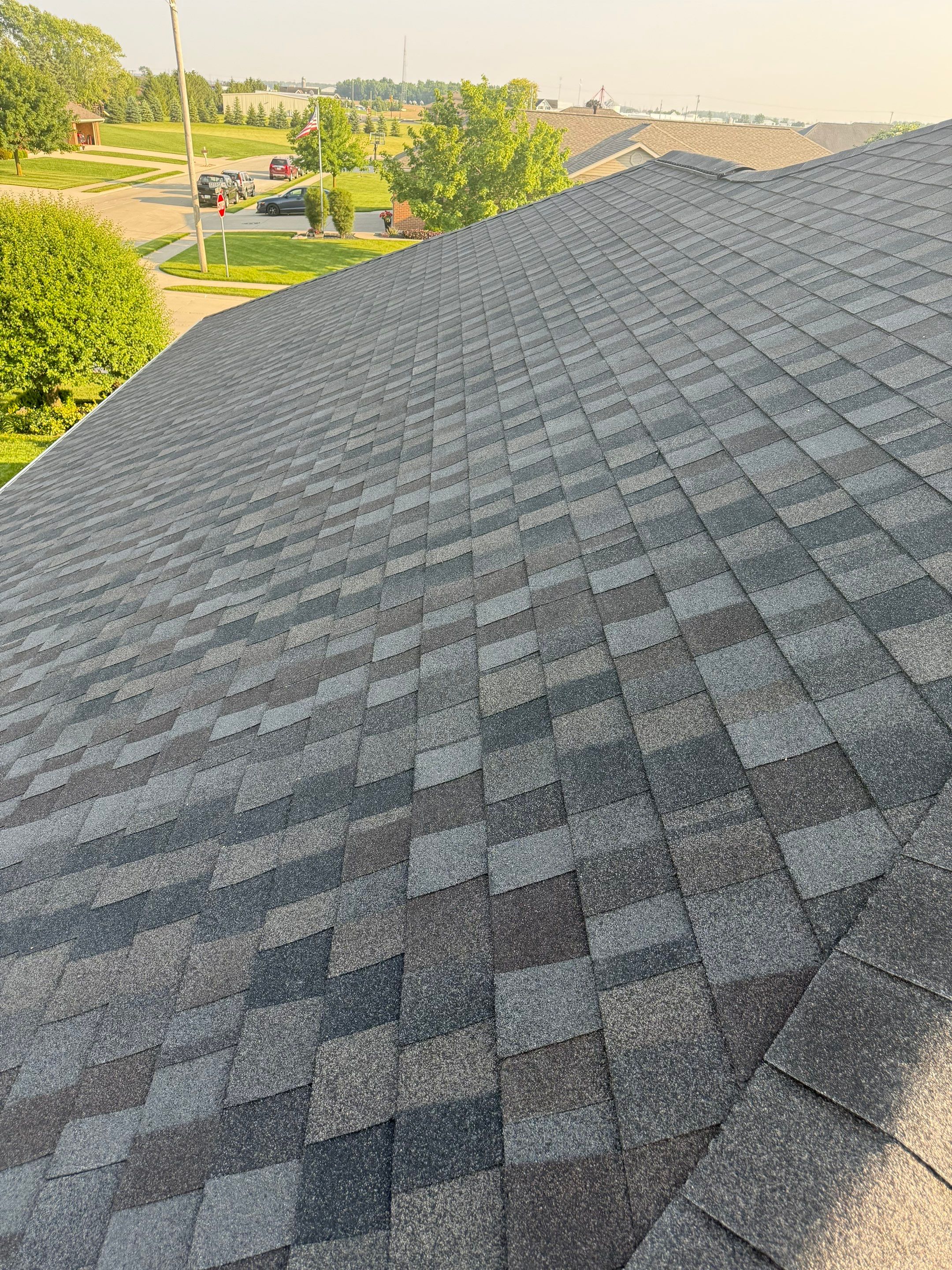 Residential Roofing Installation using GAF Timberline HDZ Appalachian Sky by Nitro Roofing and Construction