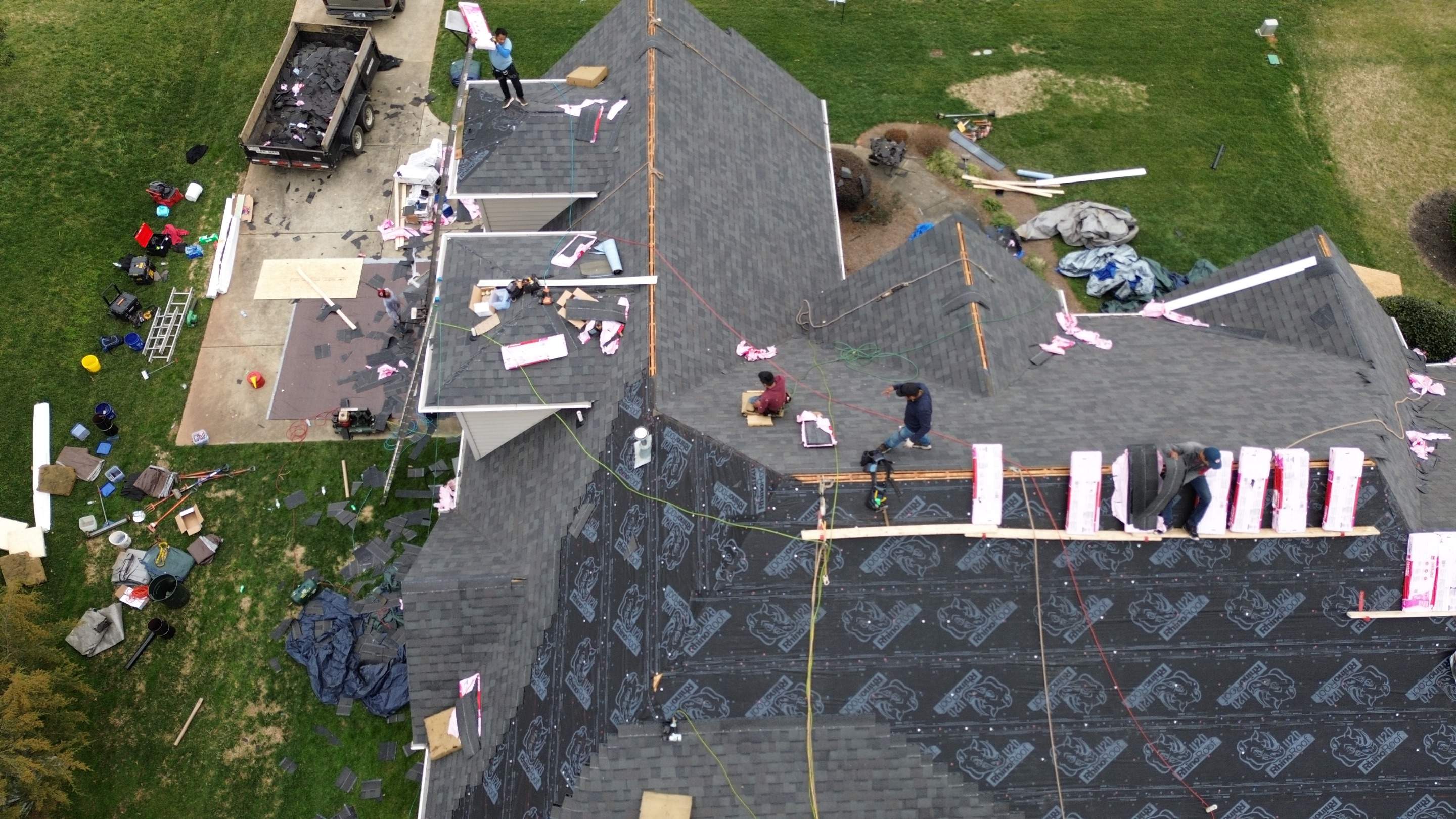 Rock Hill- Williamsburg Gray by Merritt Roofing LLC