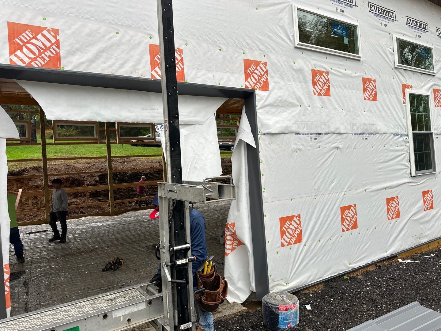 Large Garage Build by Bec Construction Llc
