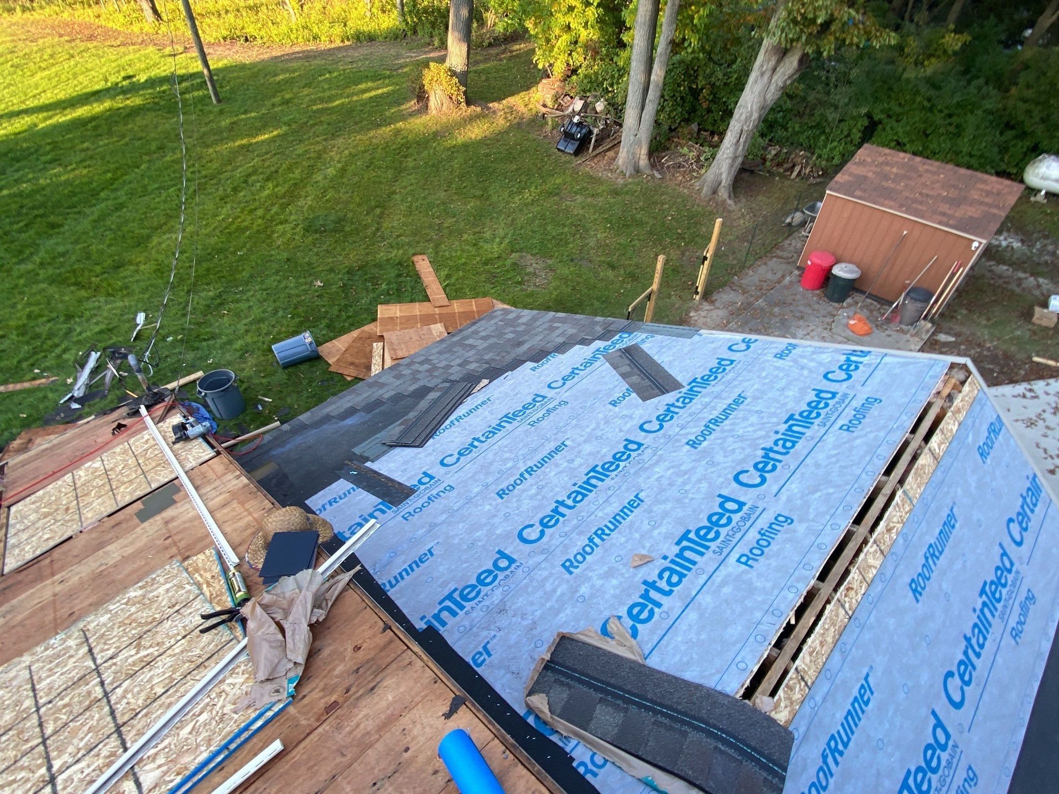 Roof Replacement using CertainTeed Landmark by 180 Contractors