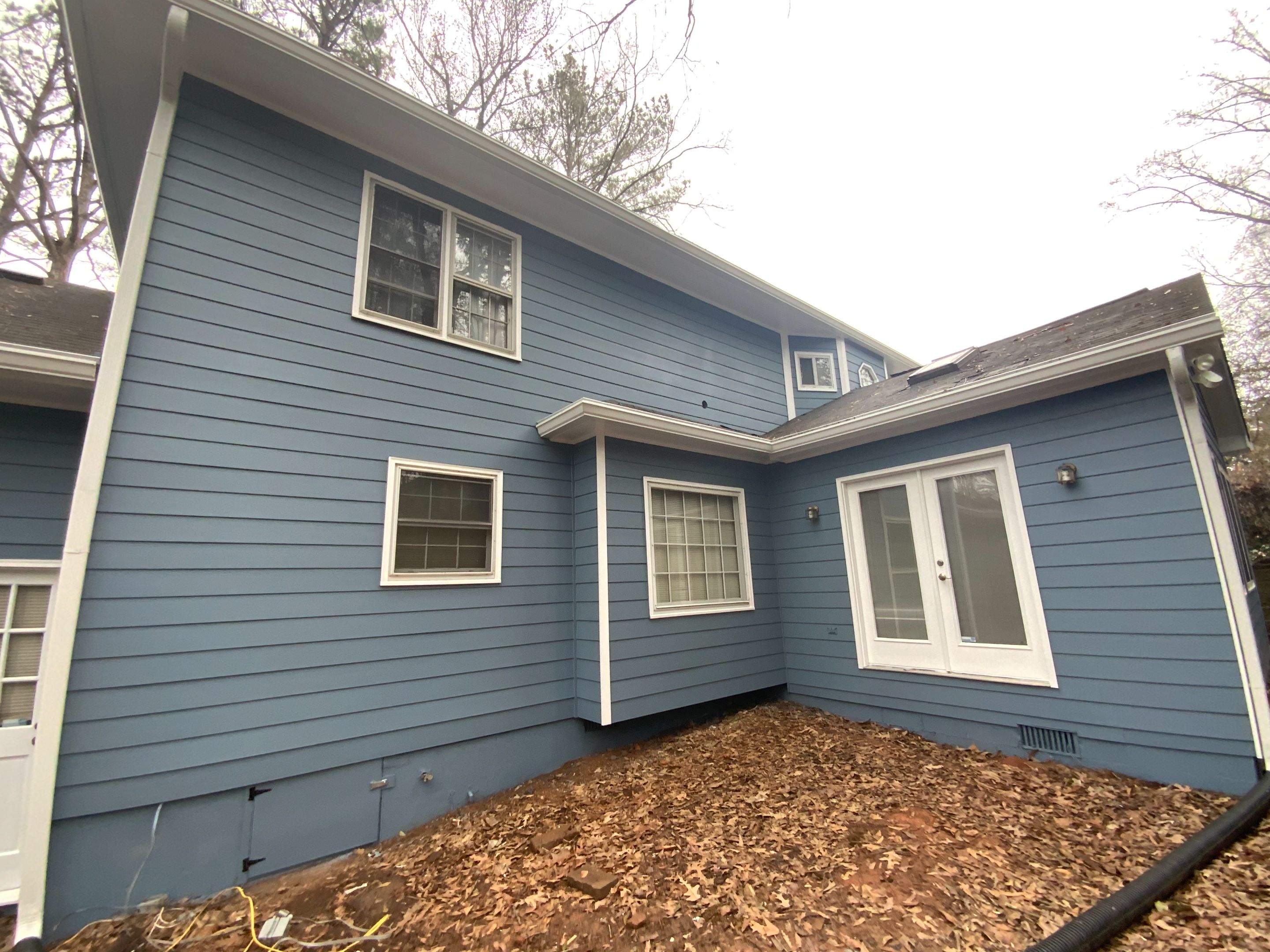 Full Exterior Siding Replacement and Trim Update in Lilburn Georgia by Swift Home Renovations