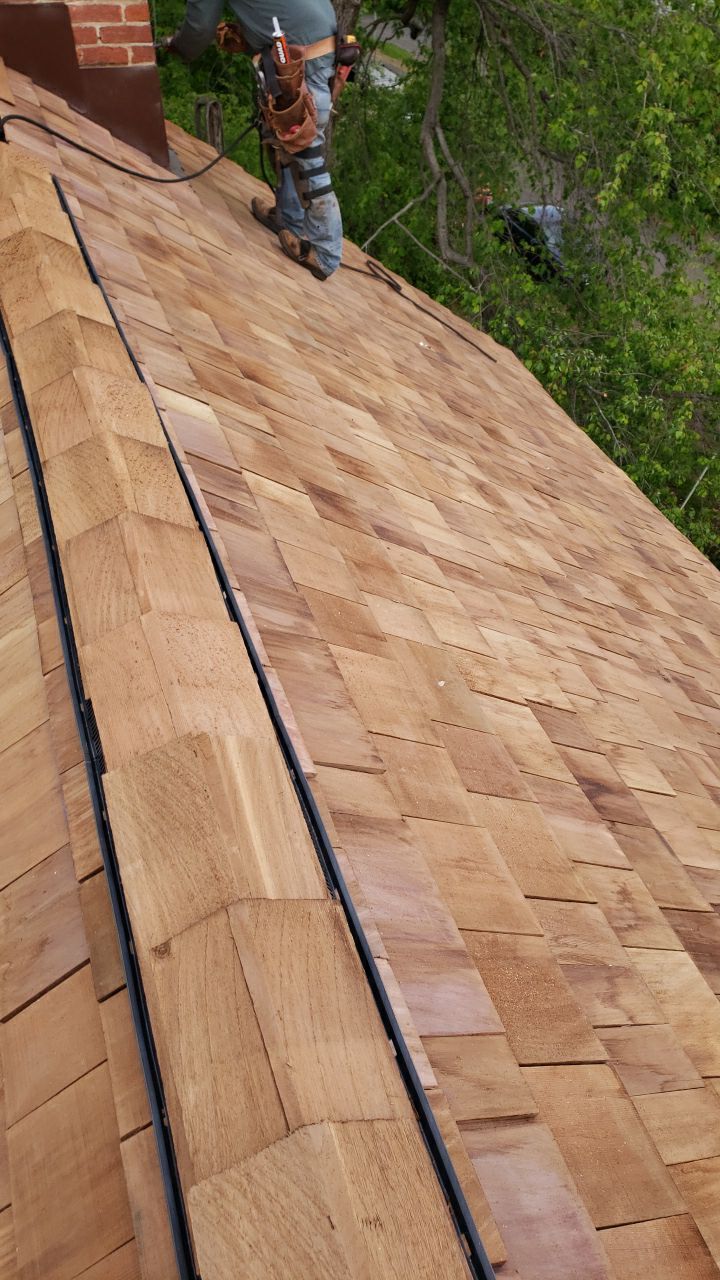 Gainesville Historic Structure: Western Red Cedar #1 Perfection G&R CCA Cedar Shakes by RM Banning, Inc.