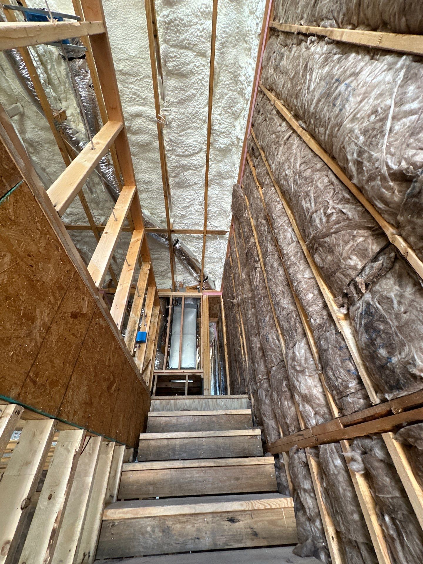 Batt/ Spray foam insulation by Apex Insulation Solutions