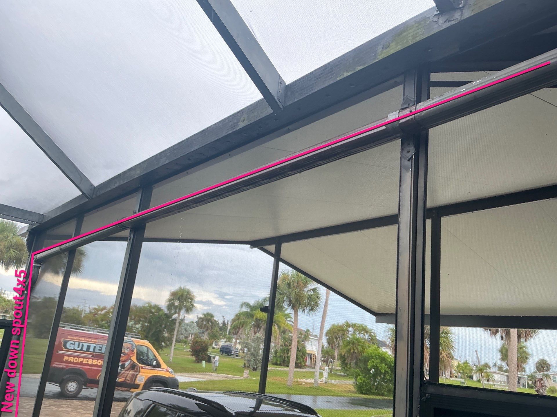 Custom 7-Inch Aluminum Gutters in Fort Myers FL by Gutter Professors