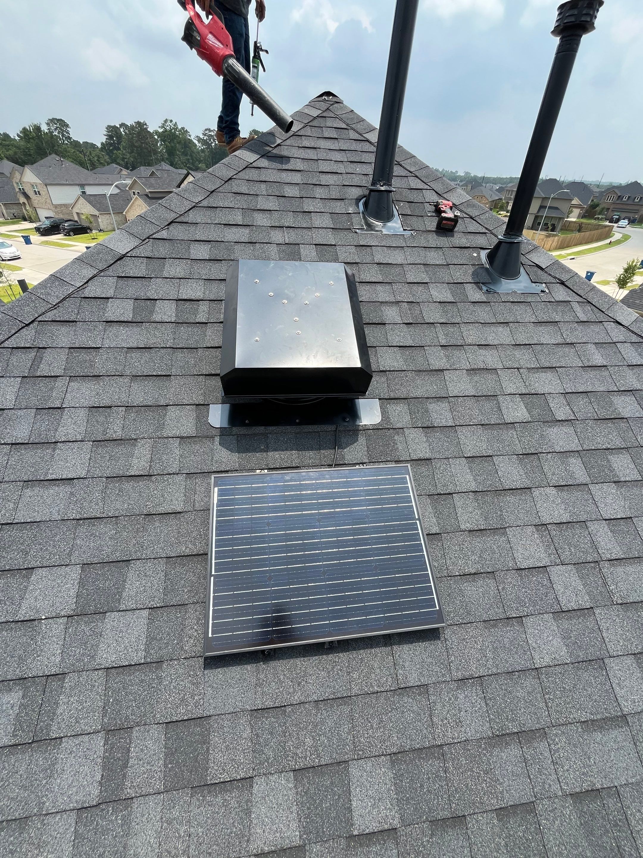 Roof Tune up Project in Magnolia by Roofing Technologies Unlimited