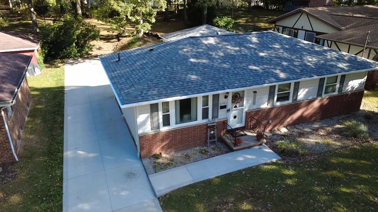 Atlas Pinnacle, Color, Coastal Granite, Drip Edge, Color, Black by Eagle Eye Roofing