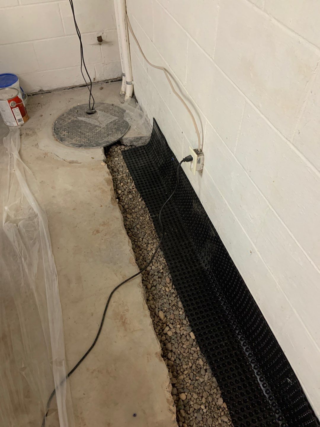 Expanding Nathan’s Existing Sump System by Waterproofing Northeast
