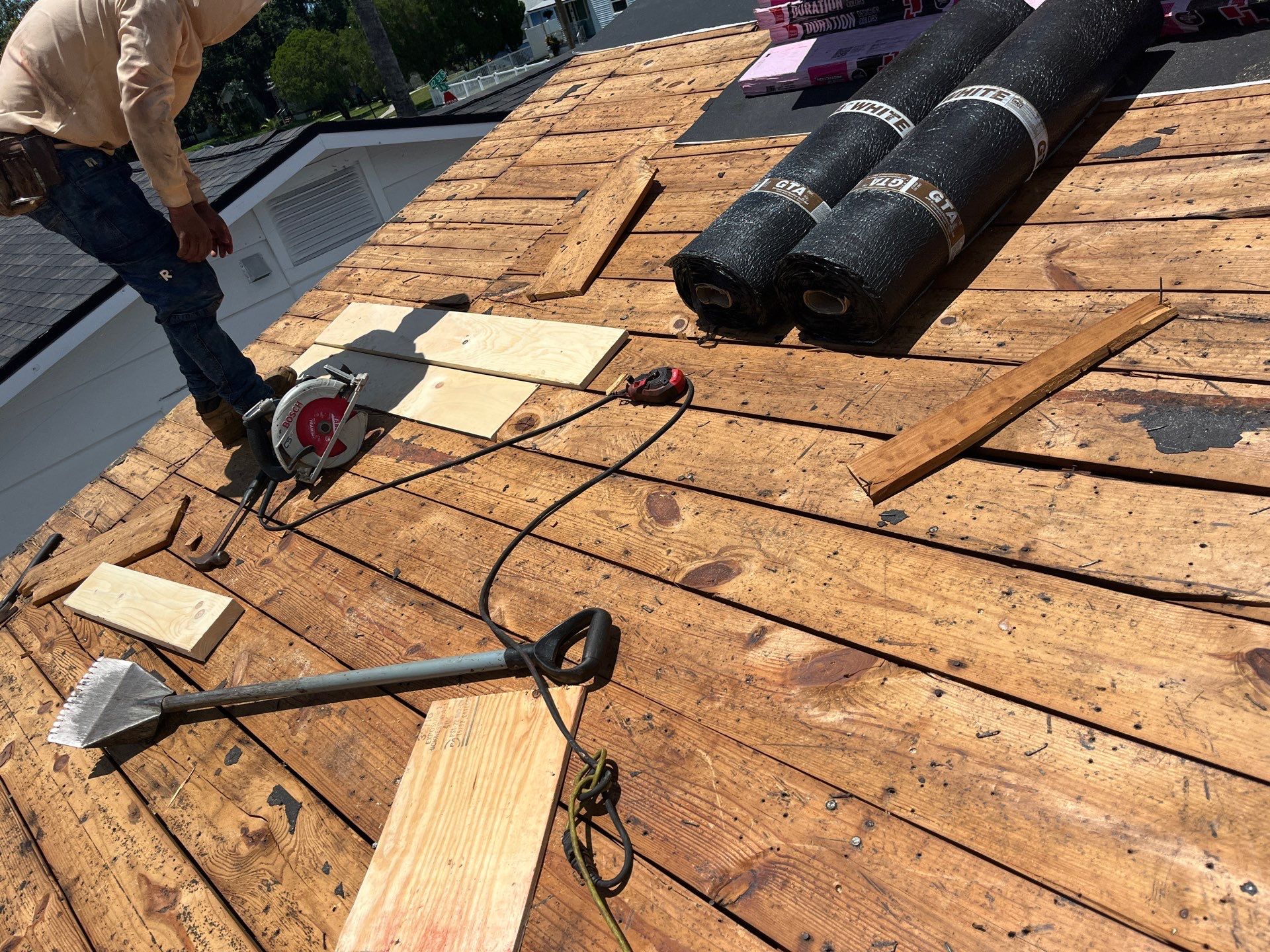 Project in St. Petersburg 33711 by Mitchell Roofing Company LLC 