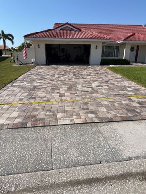 Driveway and Walkway Paver Sealing in Sun City Center, Florida
