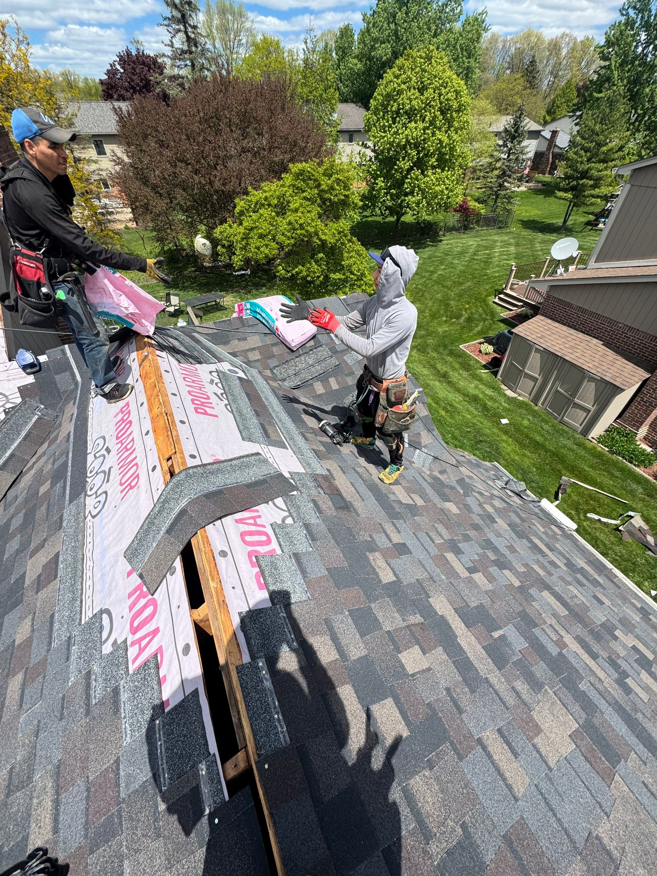 Roof Replacement using Owens Corning Duration by 180 Contractors