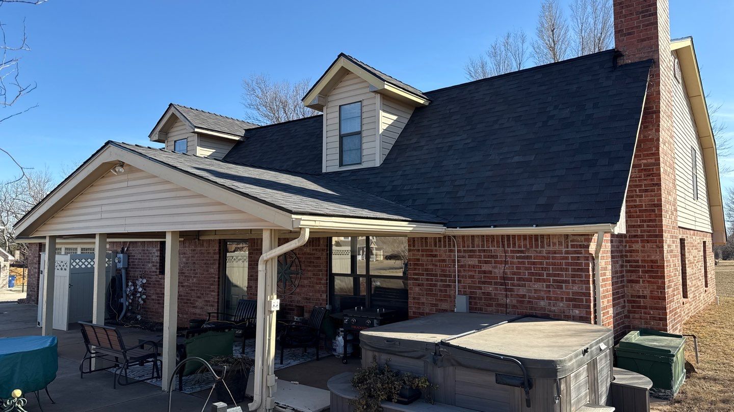 roof replacement & sun tunnel installation in Crescent by McCann's Roofing and Construction