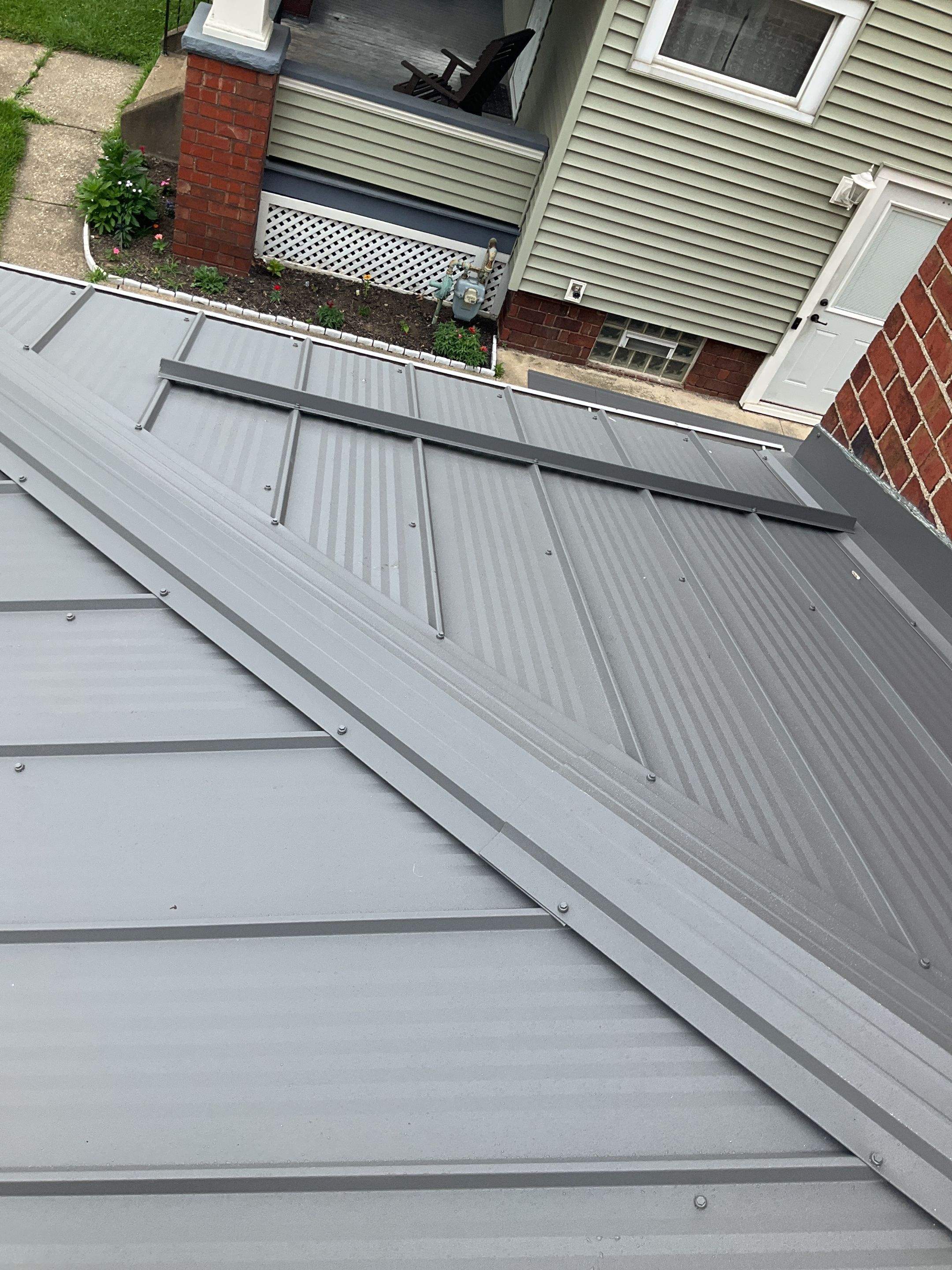 Heavy Metal in Wooster: Textured Charcoal Fortress by Cornerstone Roofing And Siding