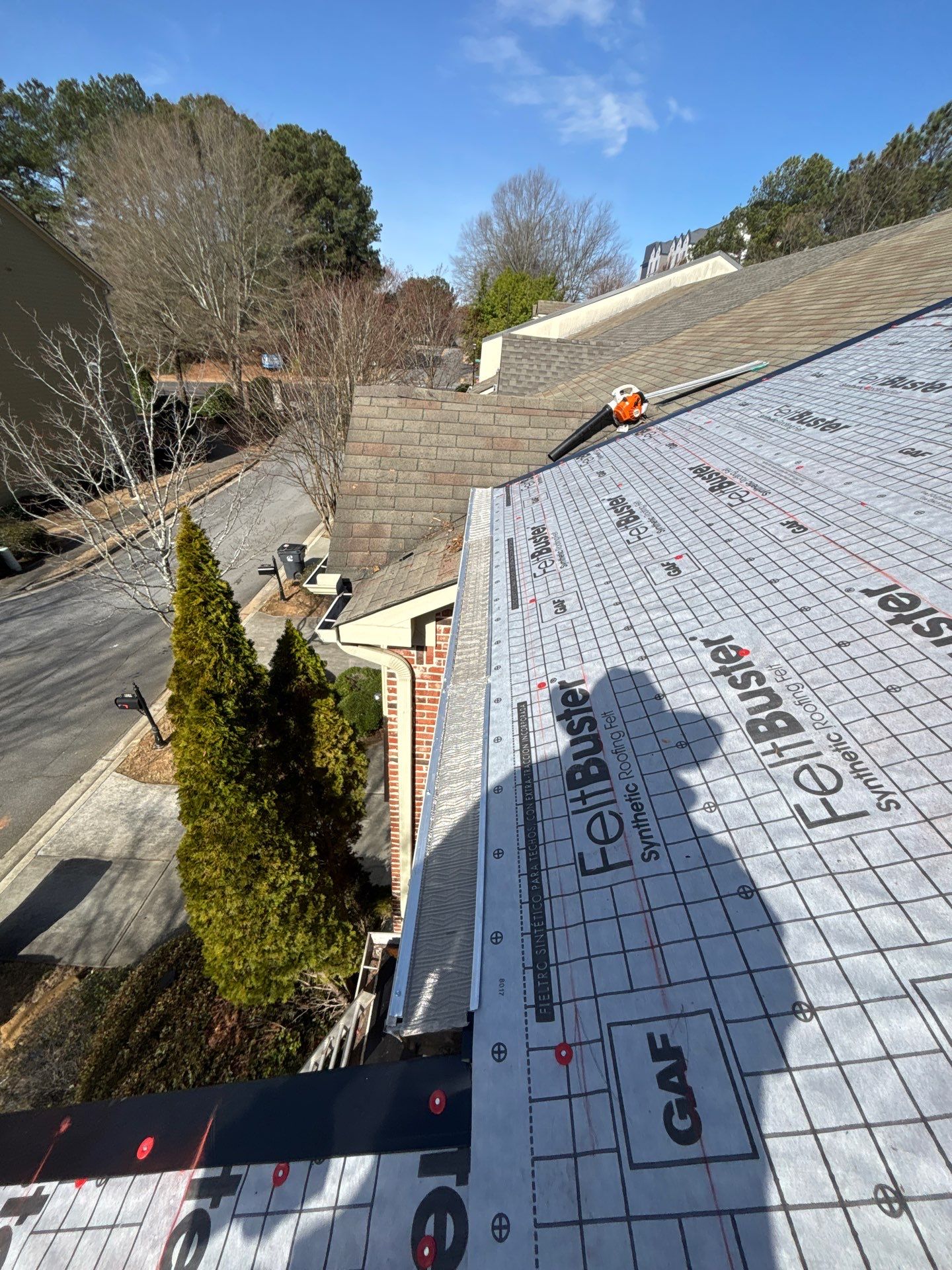 Roof replacement by Deerfield Roofing LLC