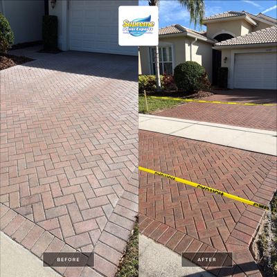 Professional Brick Paver Stripping and Sealing Service in Valencia Lakes Wimauma