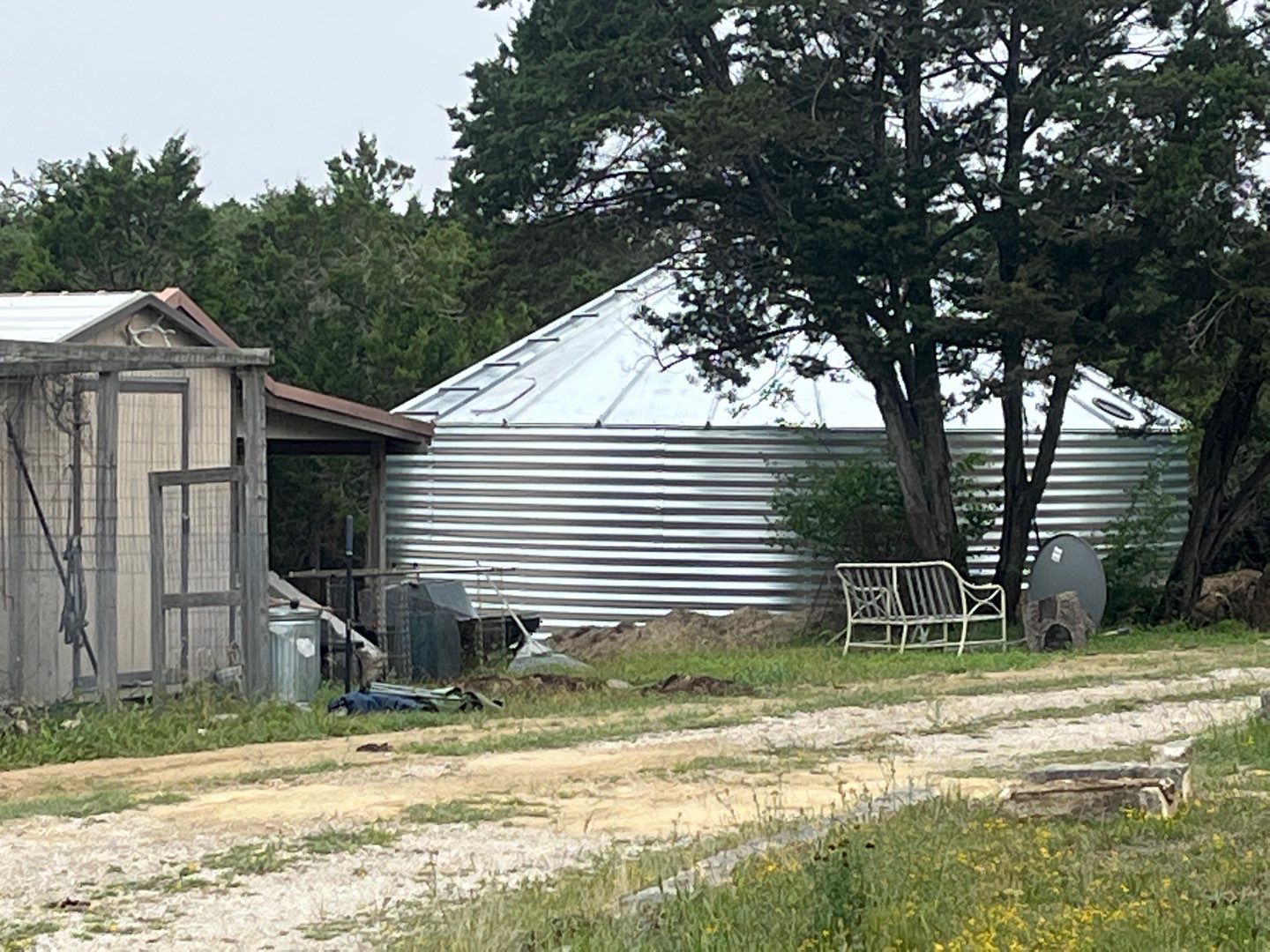 Mountain top water security. by Hill Country Rain Water