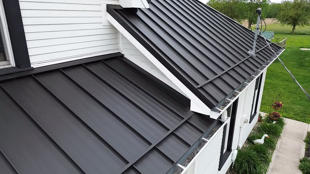 Standing Seam Metal Roof Transformation in Atlanta, IN by 4Ever Metal Roofing