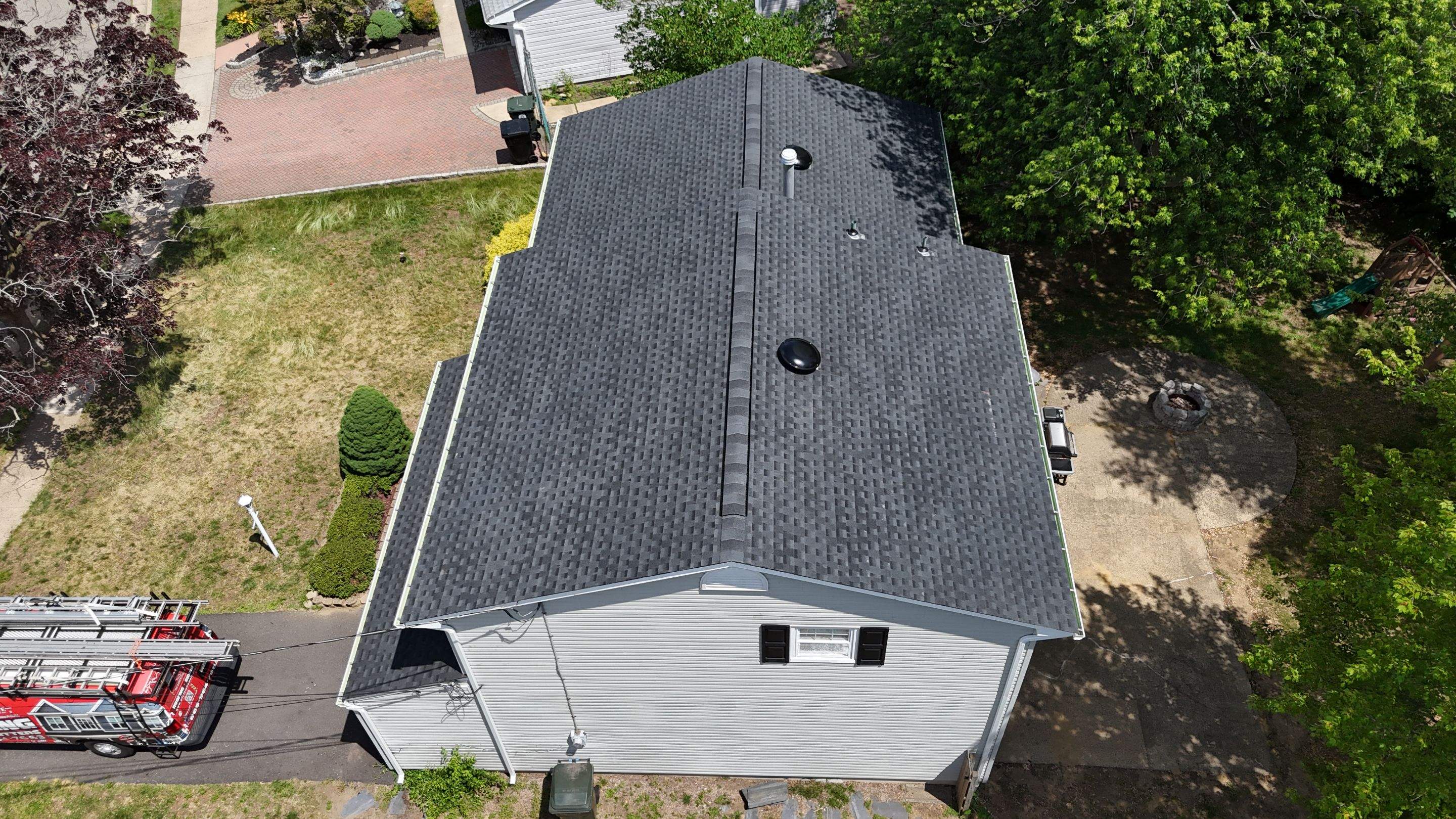 Roof and Gutter Project in Hazlet, NJ by All State Home Improvement Inc.