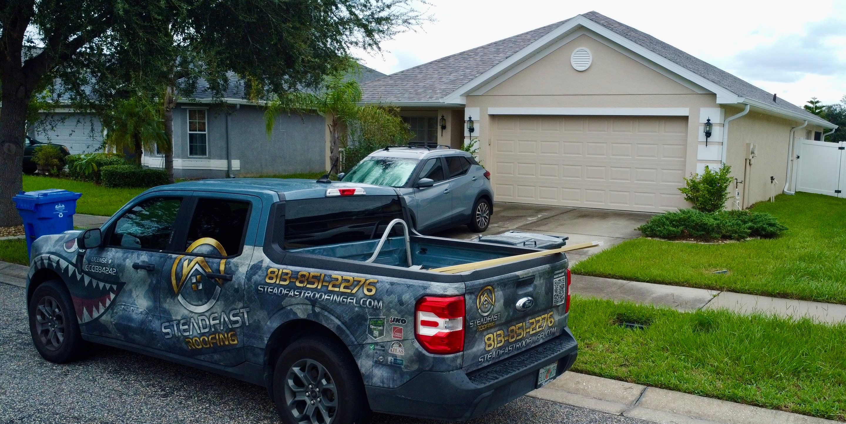 Roof Replacement in Wimauma, FL. by Steadfast Roofing