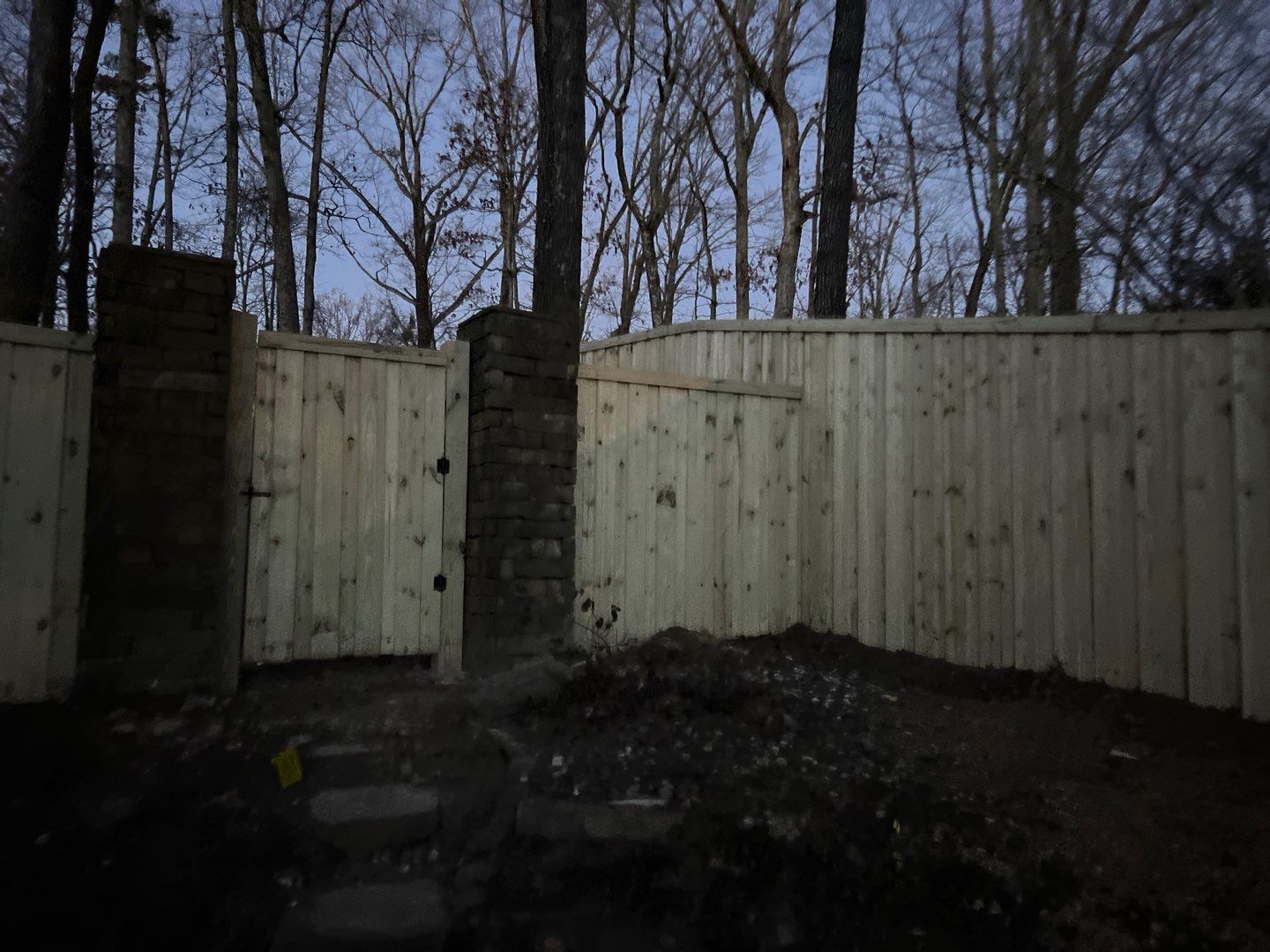 Wendover Drive - Fence by Pillar and Pine