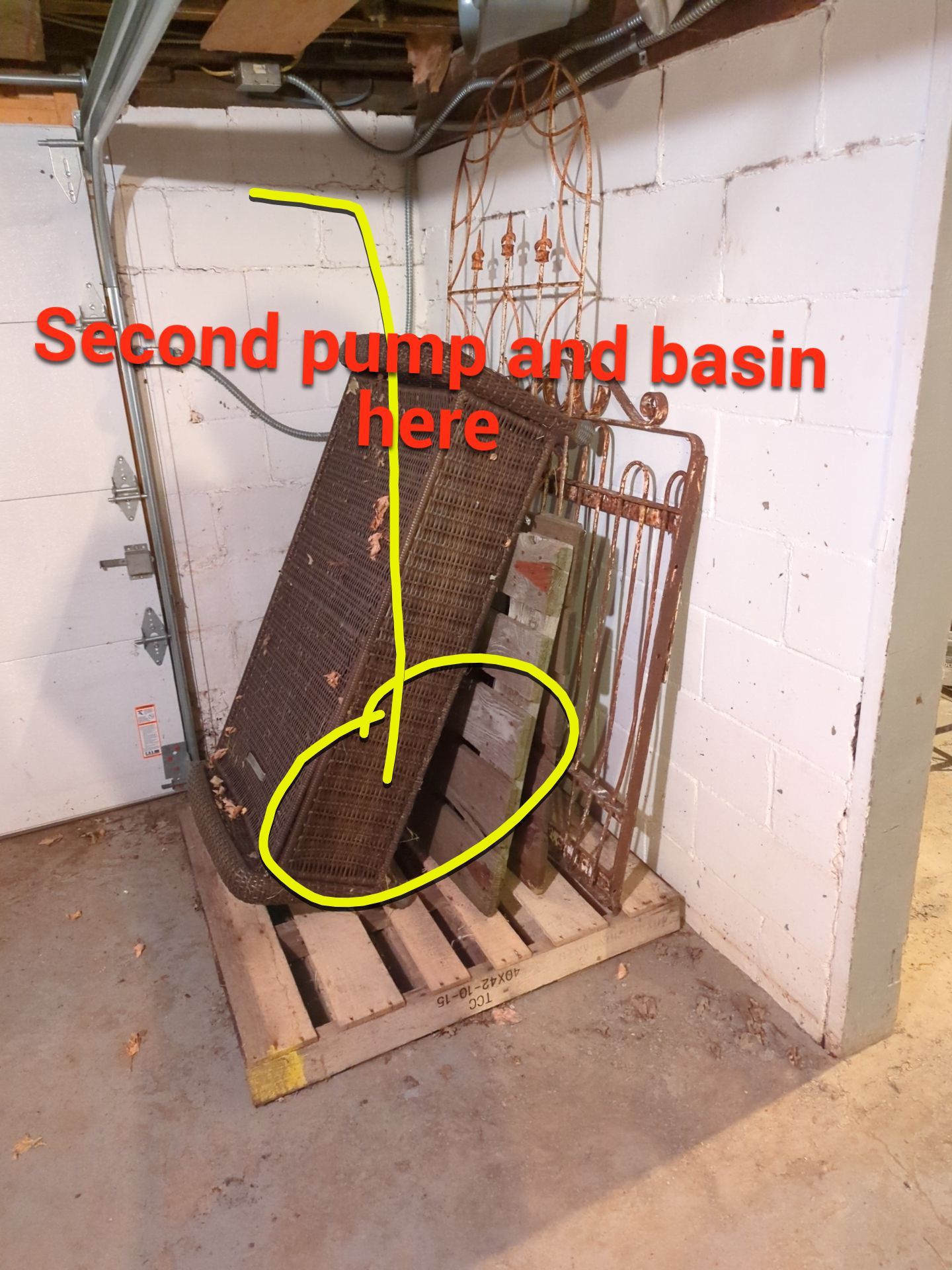 Basement Waterproofing using Drain tile system and a foundation wrap by ACE Waterproofing & Basement Solutions