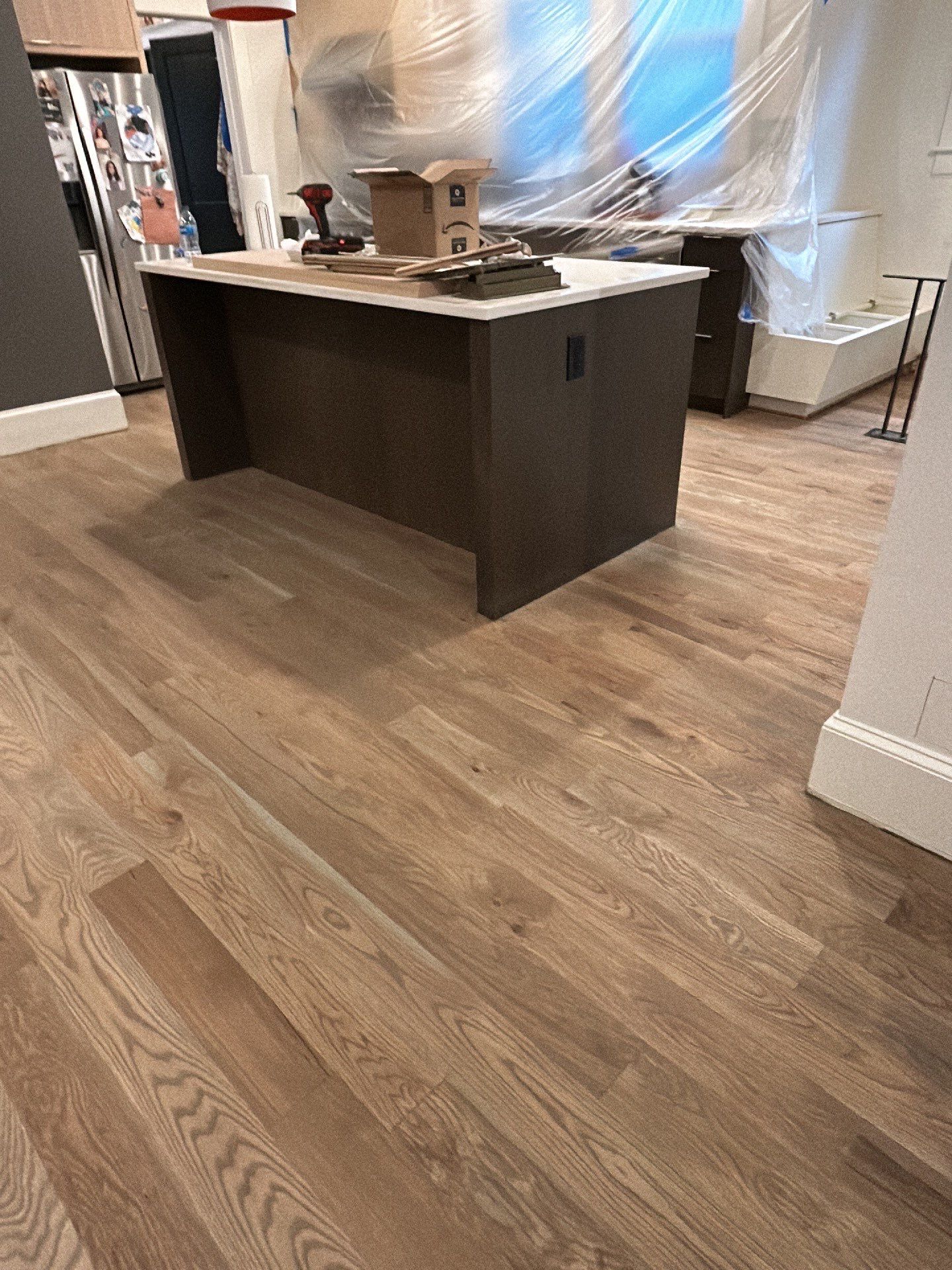 White Oak refinish  by Footprints Floors of East Atlanta