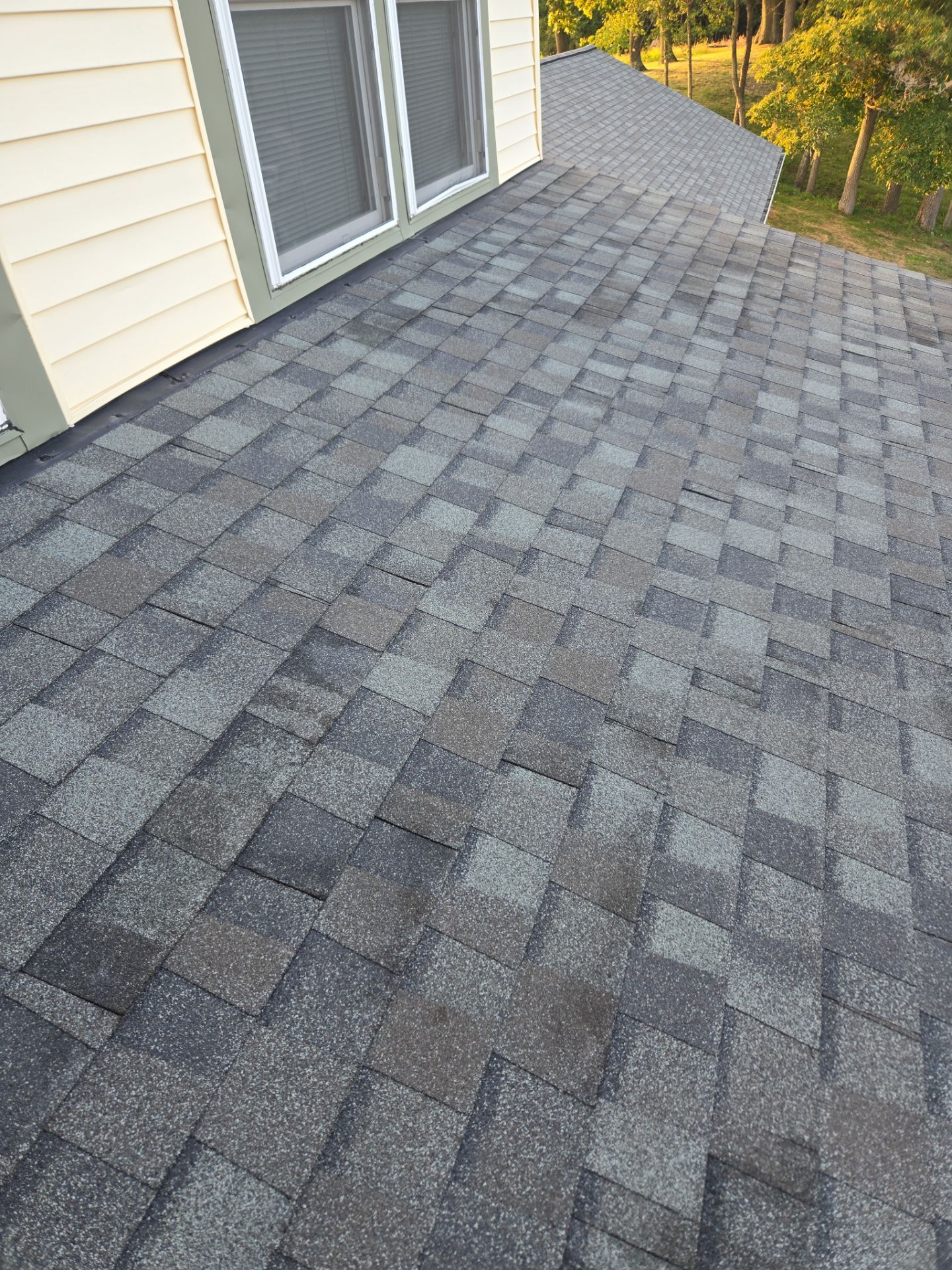 CT Landmark, Color, Georgetown Grey, Drip Edge, Black by Eagle Eye Roofing