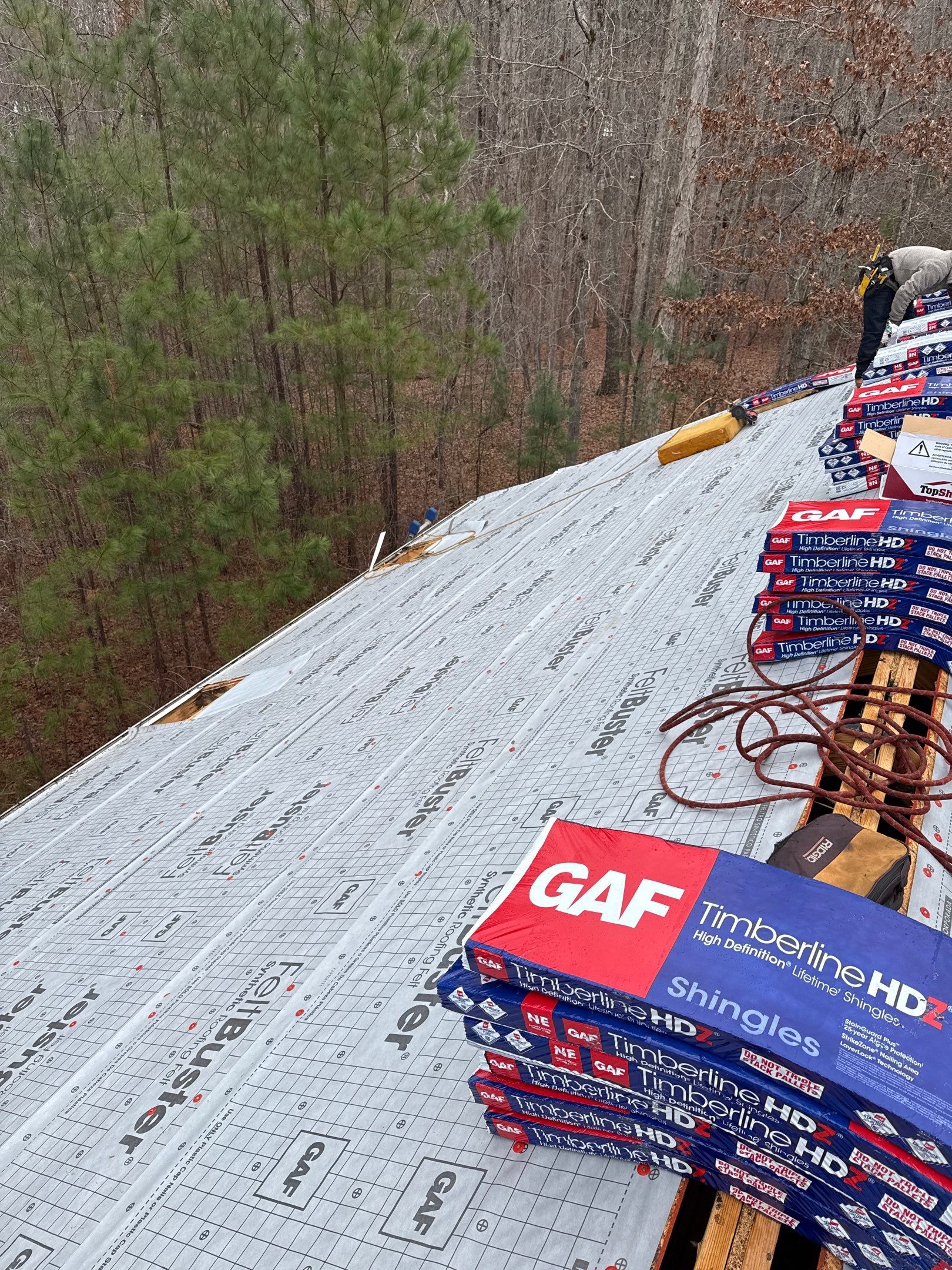 Roof Replacement - GAF Timberline HDZ Charcoal  by Pro Performance Roofing