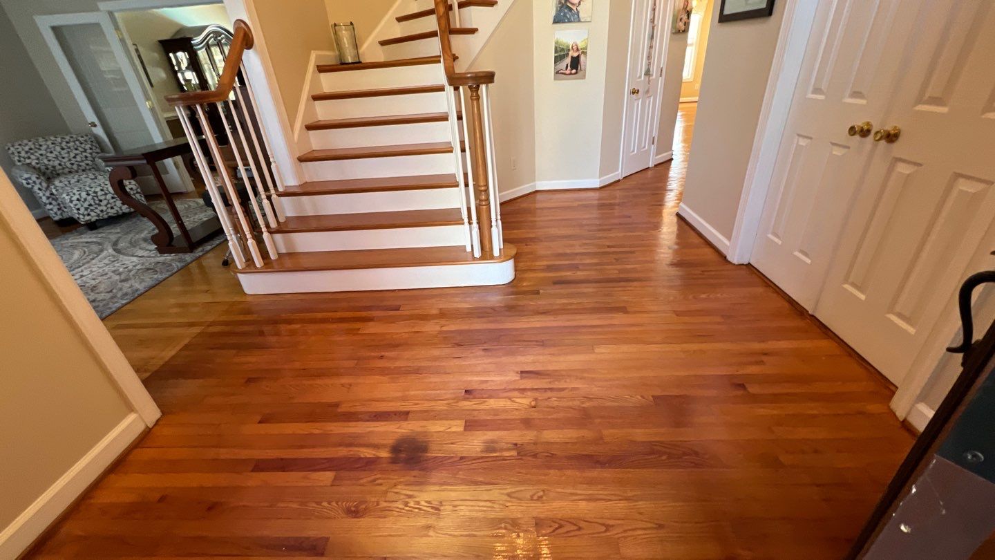 Hardwood Renewal  using Finish Em by Monster Clean