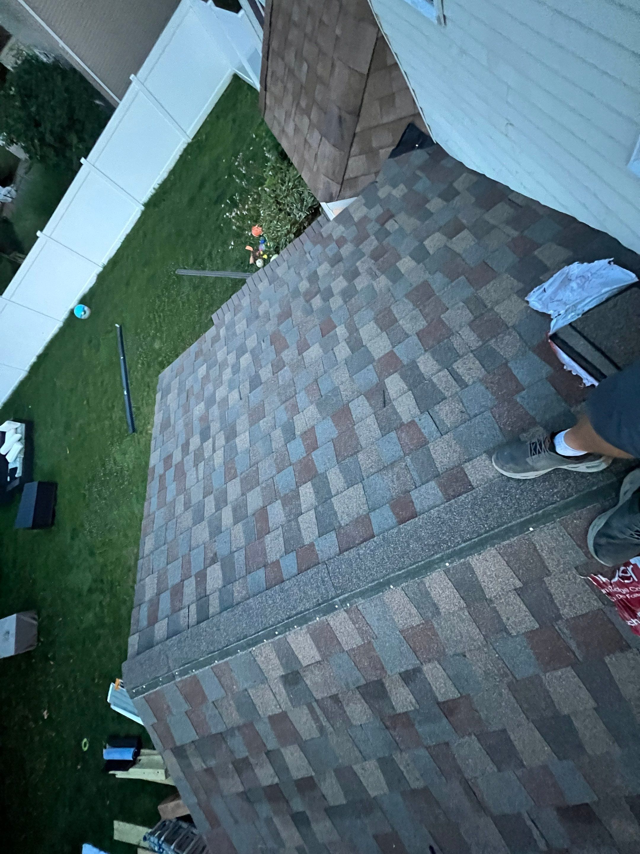 New deck and open porch Newton PA by deck guardian
