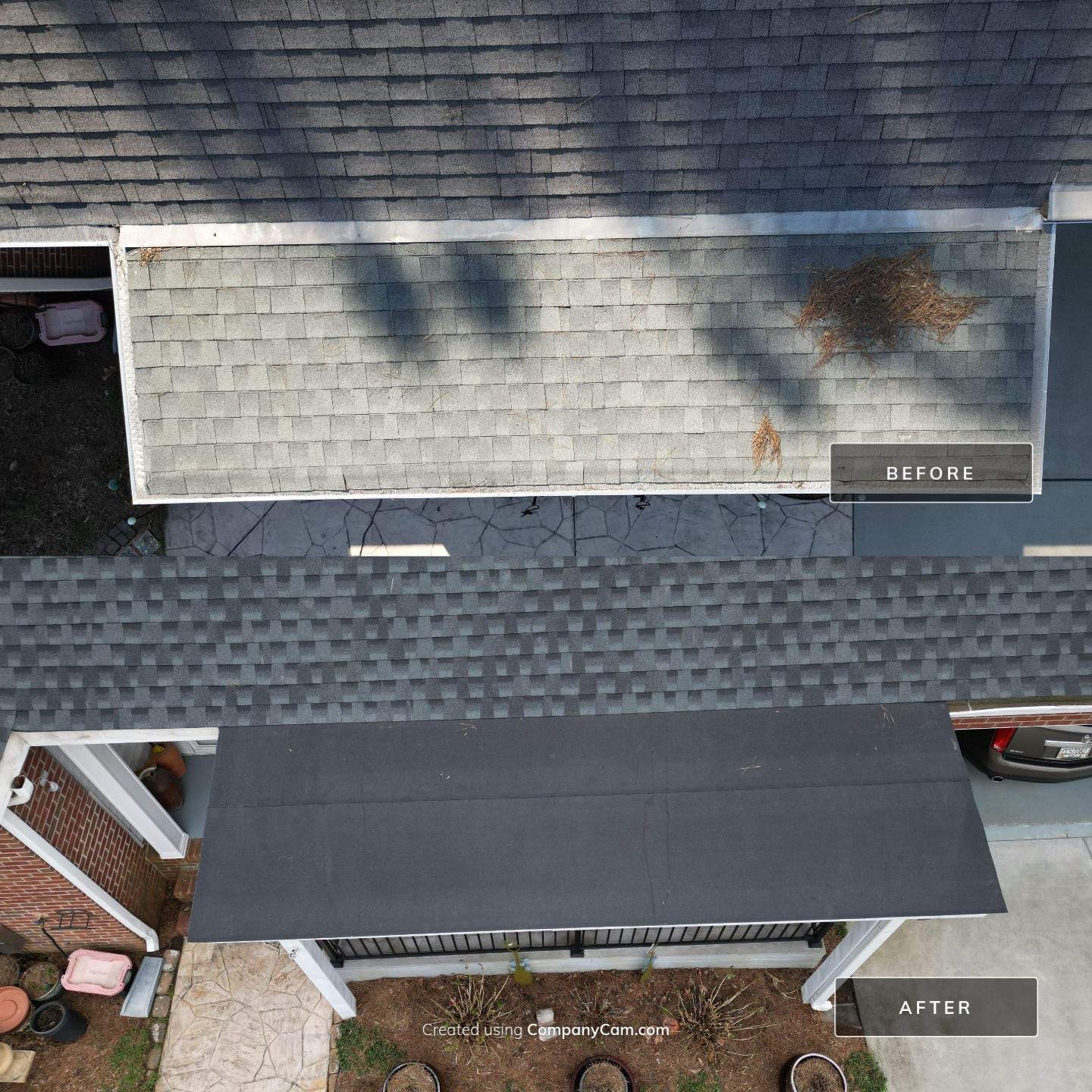 Roof Replacement Gutters & Downspouts by Deerfield Roofing LLC
