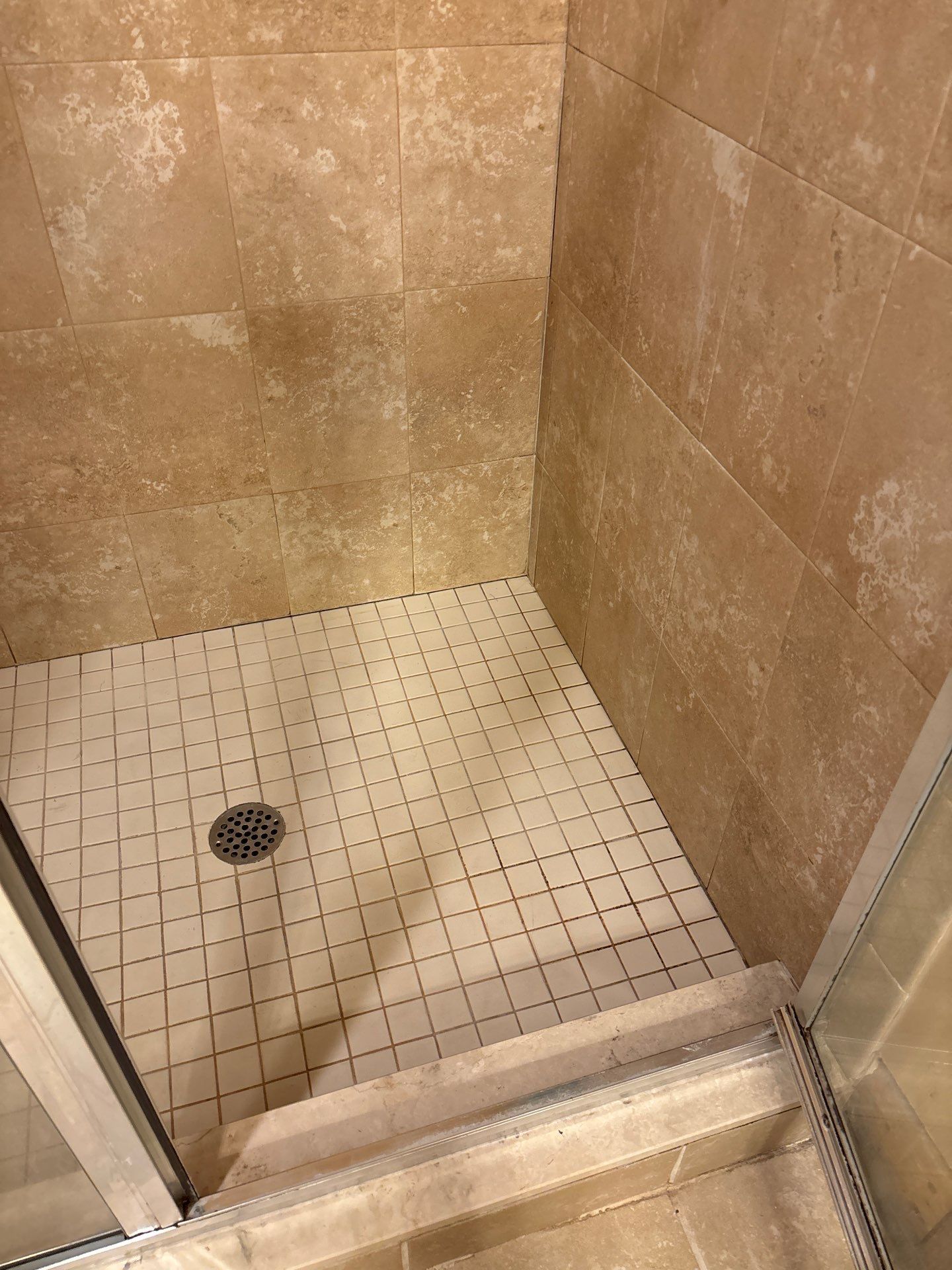 Master Bathroom – Cracked Tile Replacement by Laser Focused Solutions LLC