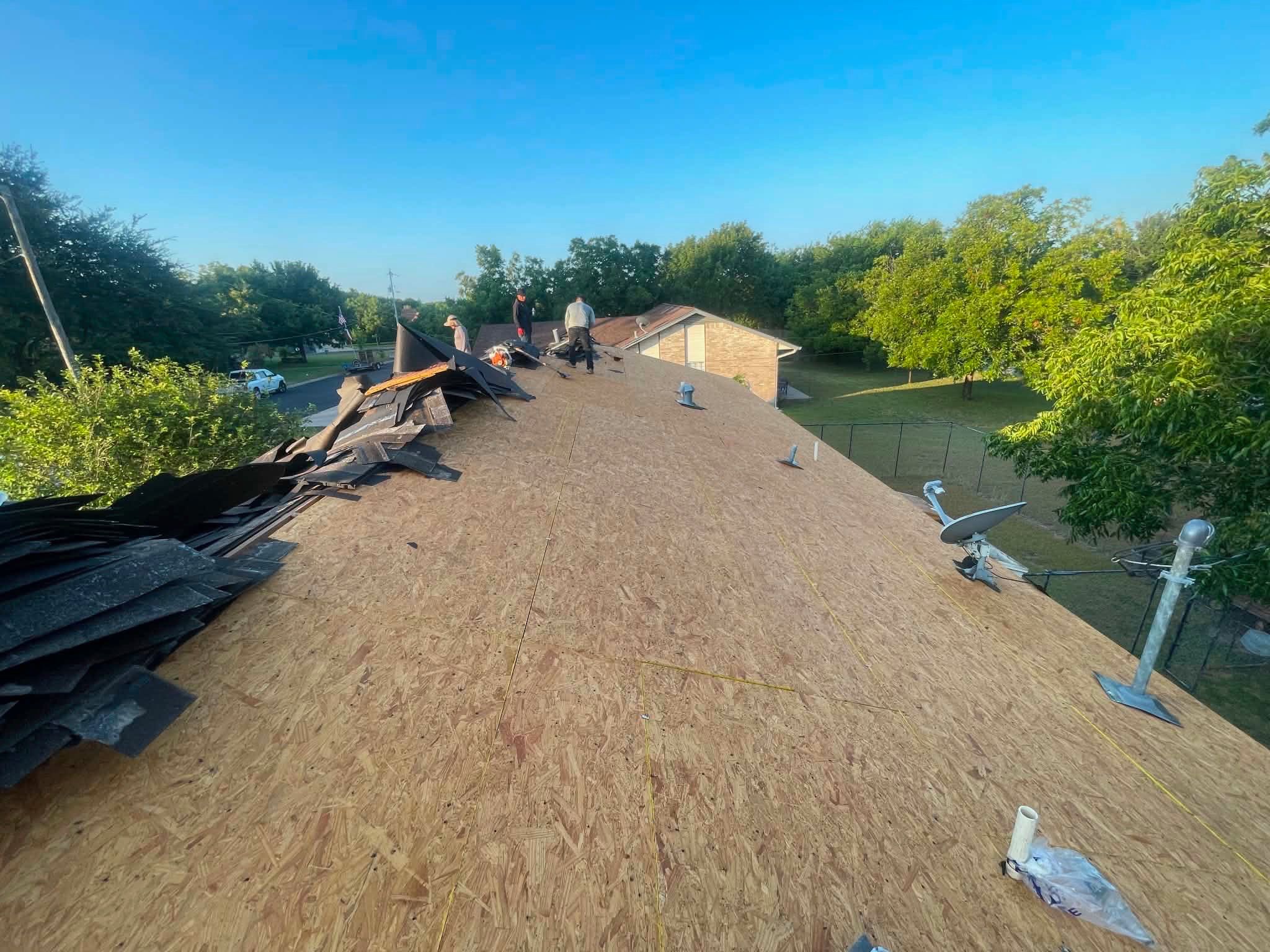 Project completion Photos by J&J Roofing Pros
