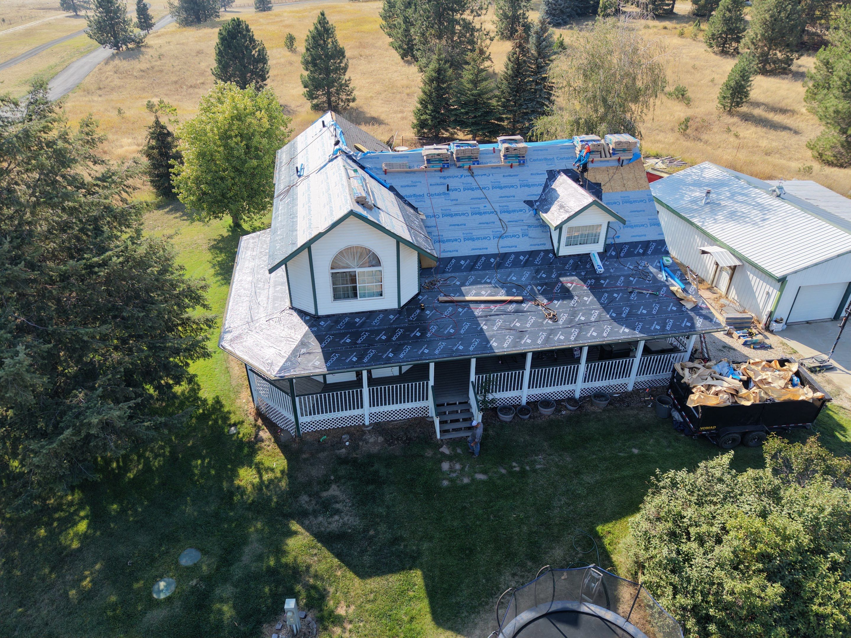 Residential Roof Replacement in Deer Park With Asphalt Architectural Shingles by Alpine Roofing