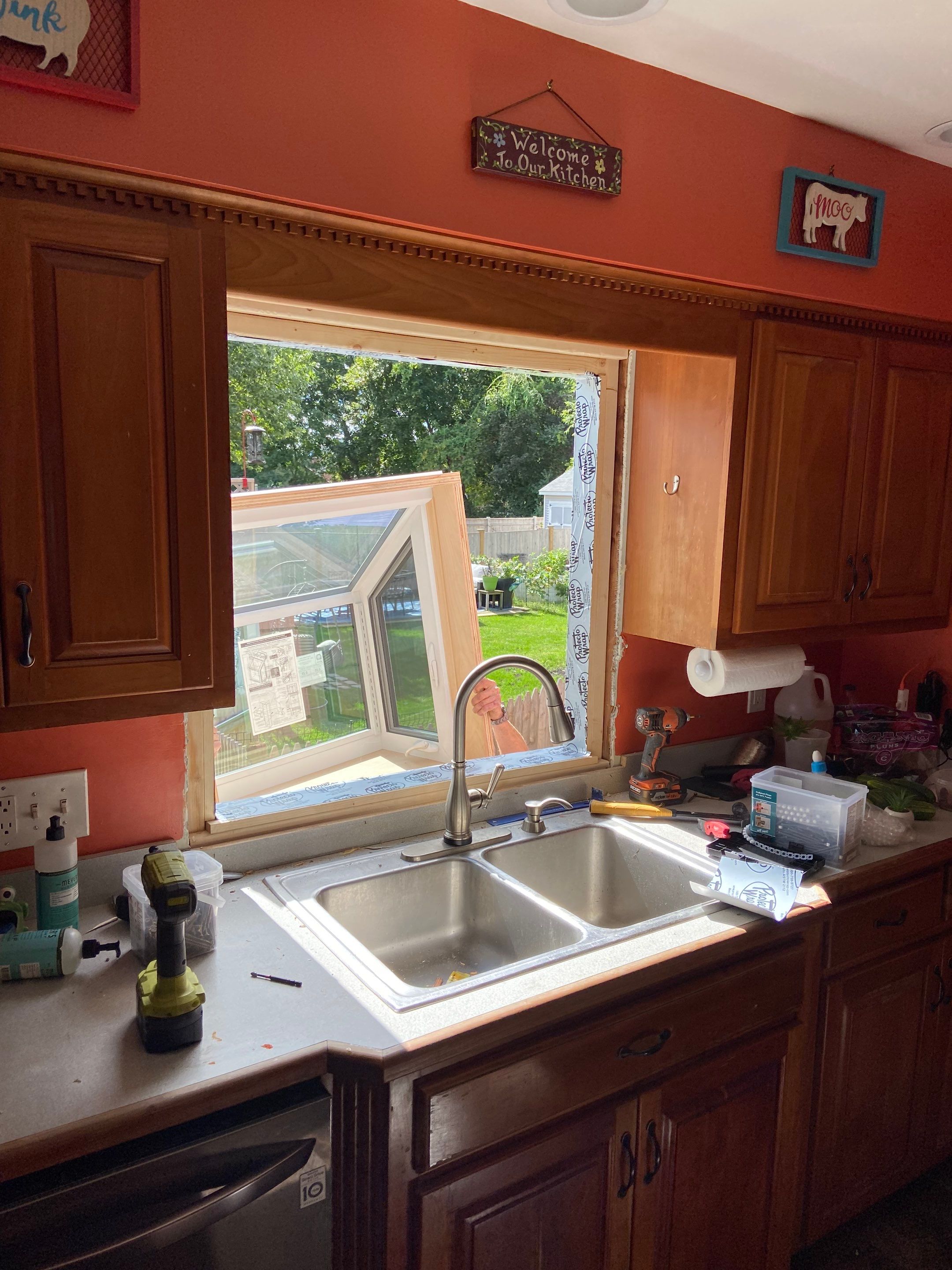 Window Installation using Custom Window by Sensible Home Solutions