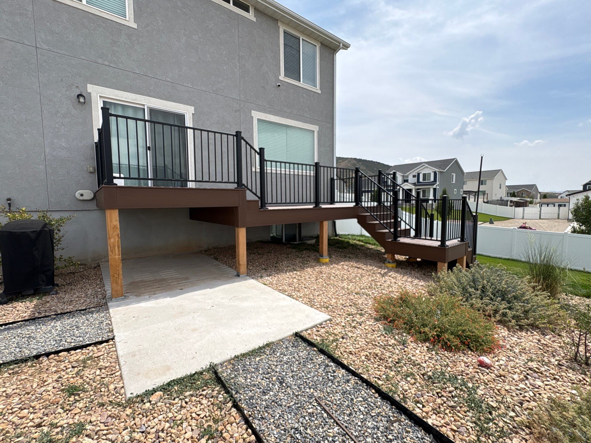 Accessible Backyard Deck Addition by SAGE Decks