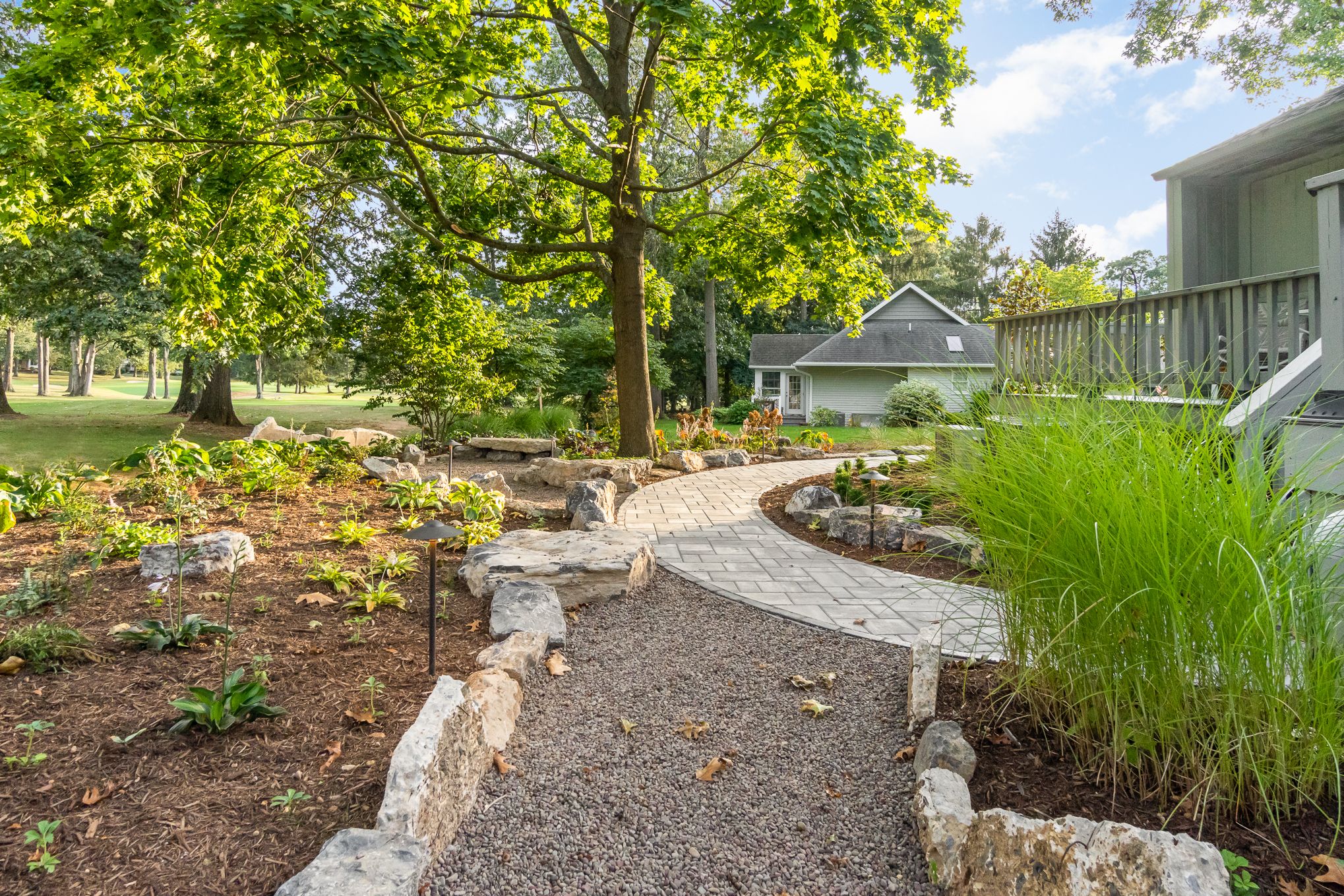 Penn National Project by Potted Luck Landscape