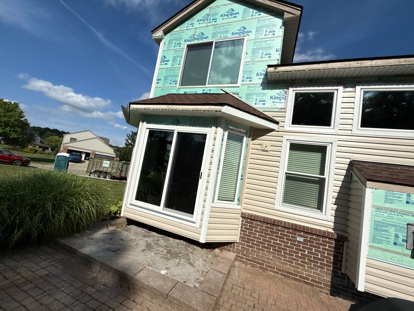 Siding Replacement using Alside D4 Odyssey-Plus Dutchlap Tuscan Clay by 180 Contractors