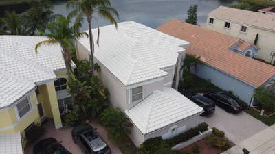 Residential Roofing Installation using Eagle Roofing Tile