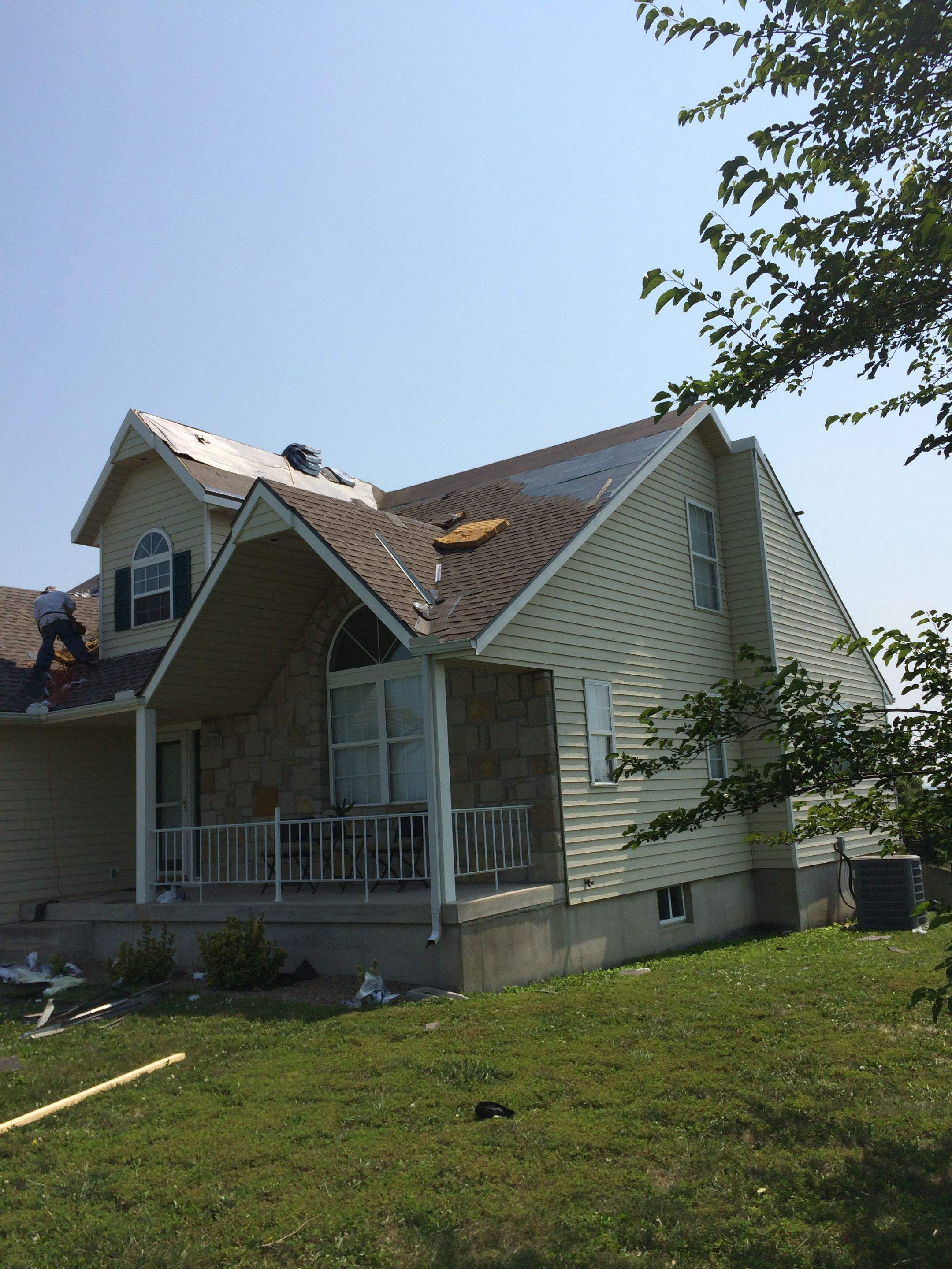 ROOF GUTTERS SIDING REPLACEMNT using GAF Timberline HD roof shingles and Alside Prodigy Siding by Gorilla Exteriors Contracting, LLC