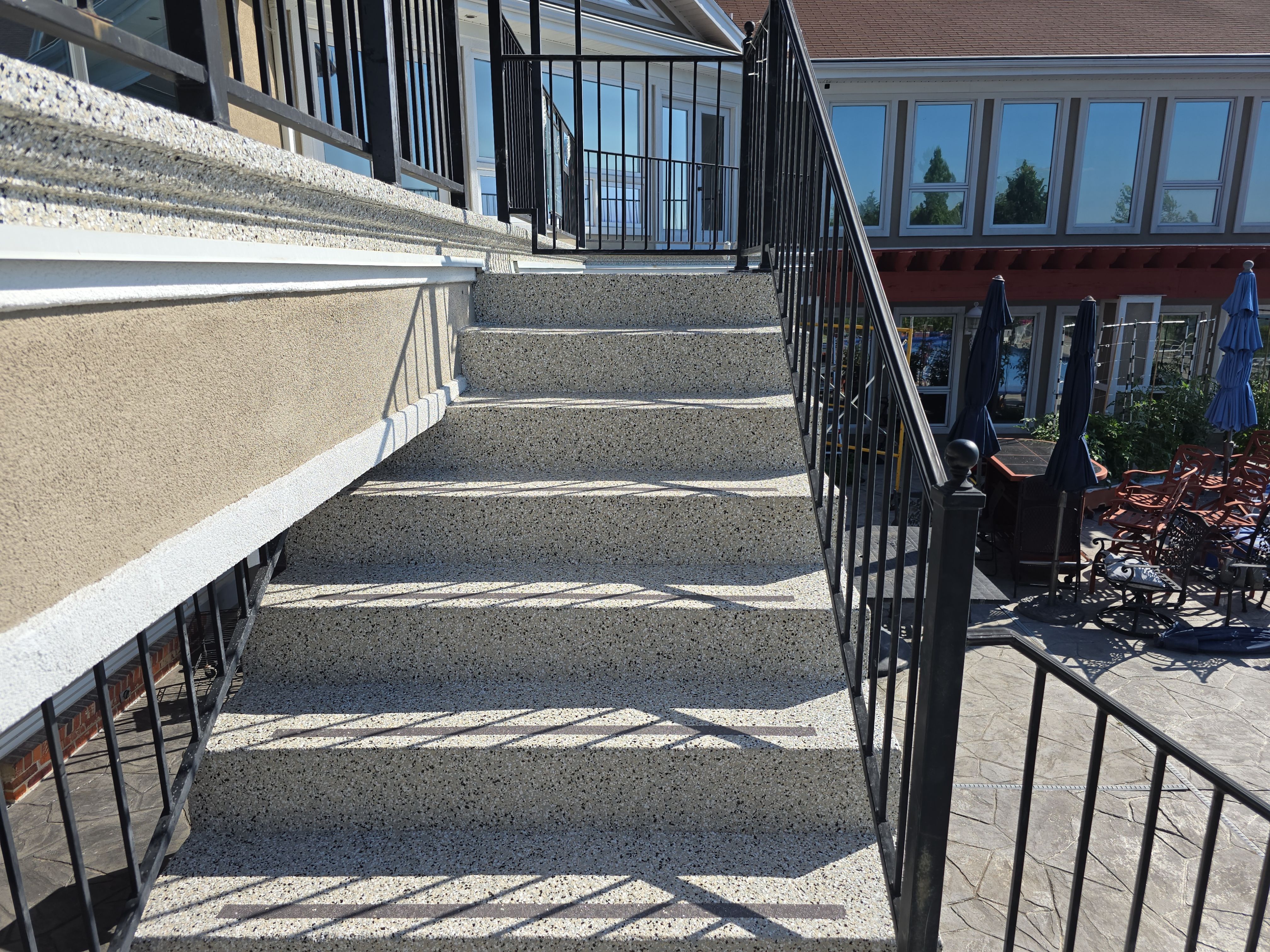Epic Patio Remodel with a stunning view! by Elite Floor Solutions