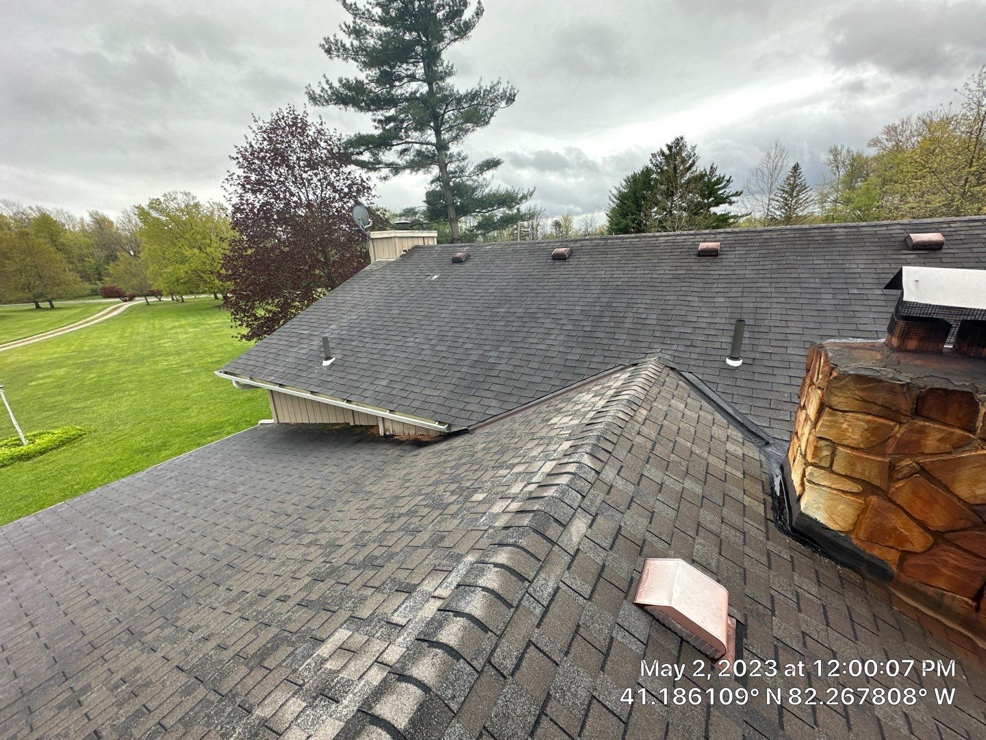 Residential Roof Replacement using Owens Corning Duration, Black Sable by Absolute Roofing and Construction