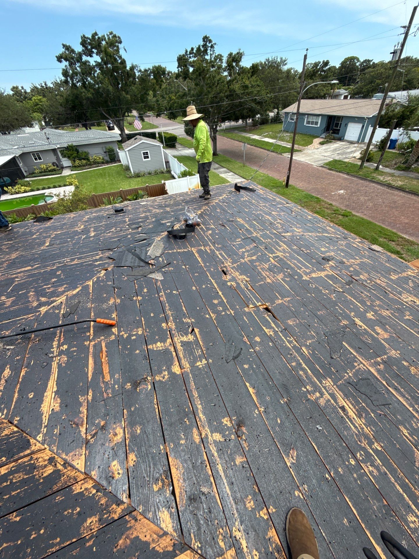 Project in St. Petersburg 33710 by Mitchell Roofing Company LLC 