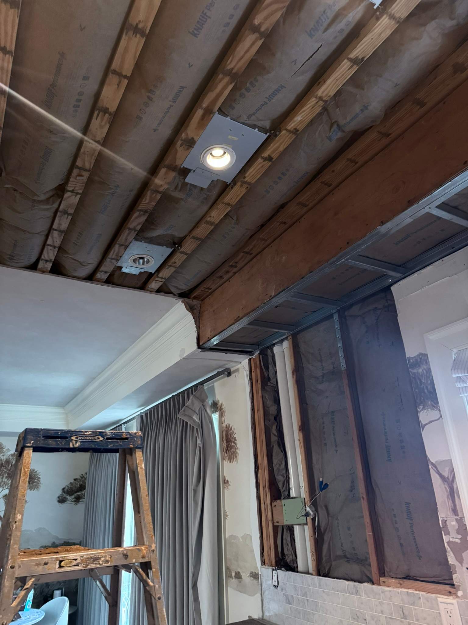 Water Damage Repairs in Luxury Kitchen and Primary Bathroom by Fox Hill Luxury Real Estate Services