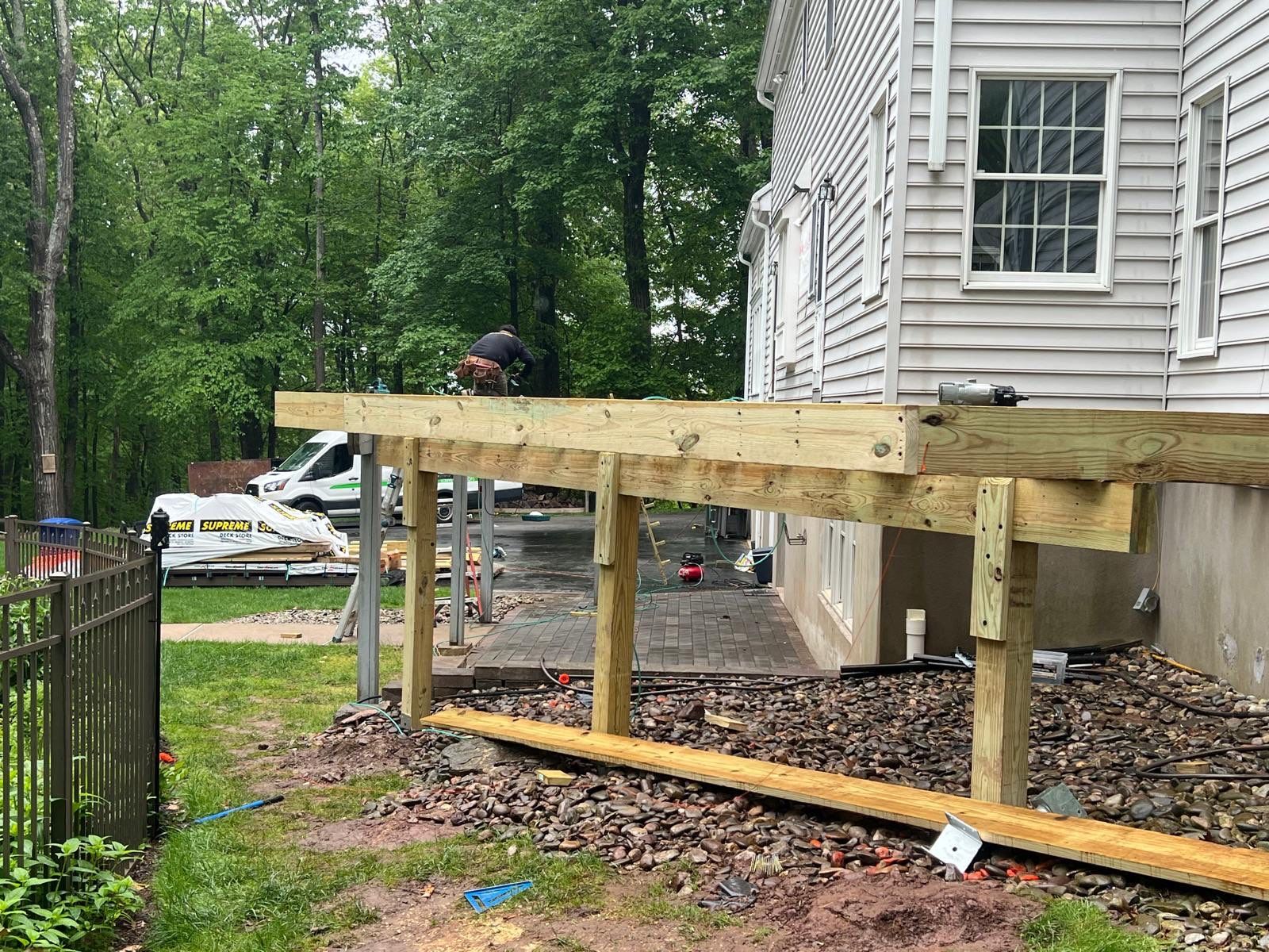 Deck Resurfacing in Hampton, New Jersey by deck guardian